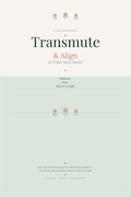 Transmute & Align - A 7-Day Soul Reset