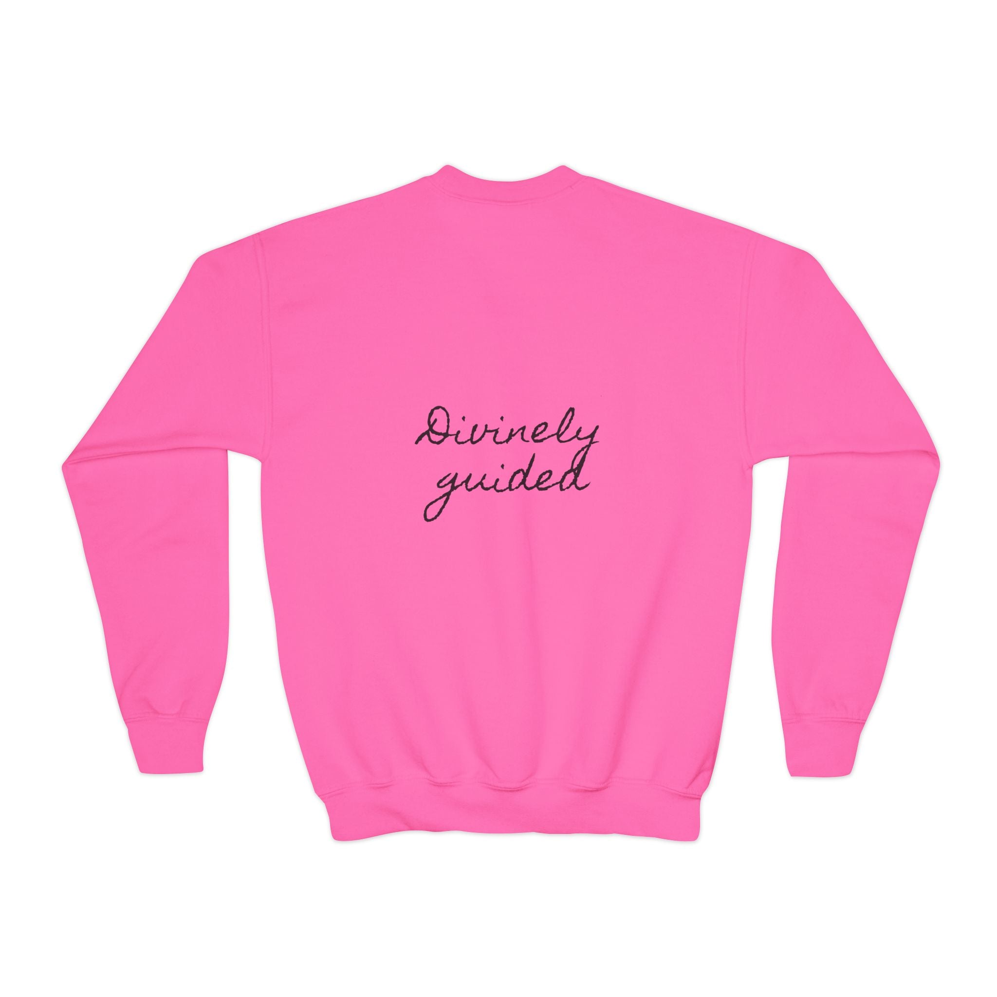 Divinely Guided | Miracle of Roses Youth Crewneck Sweatshirt