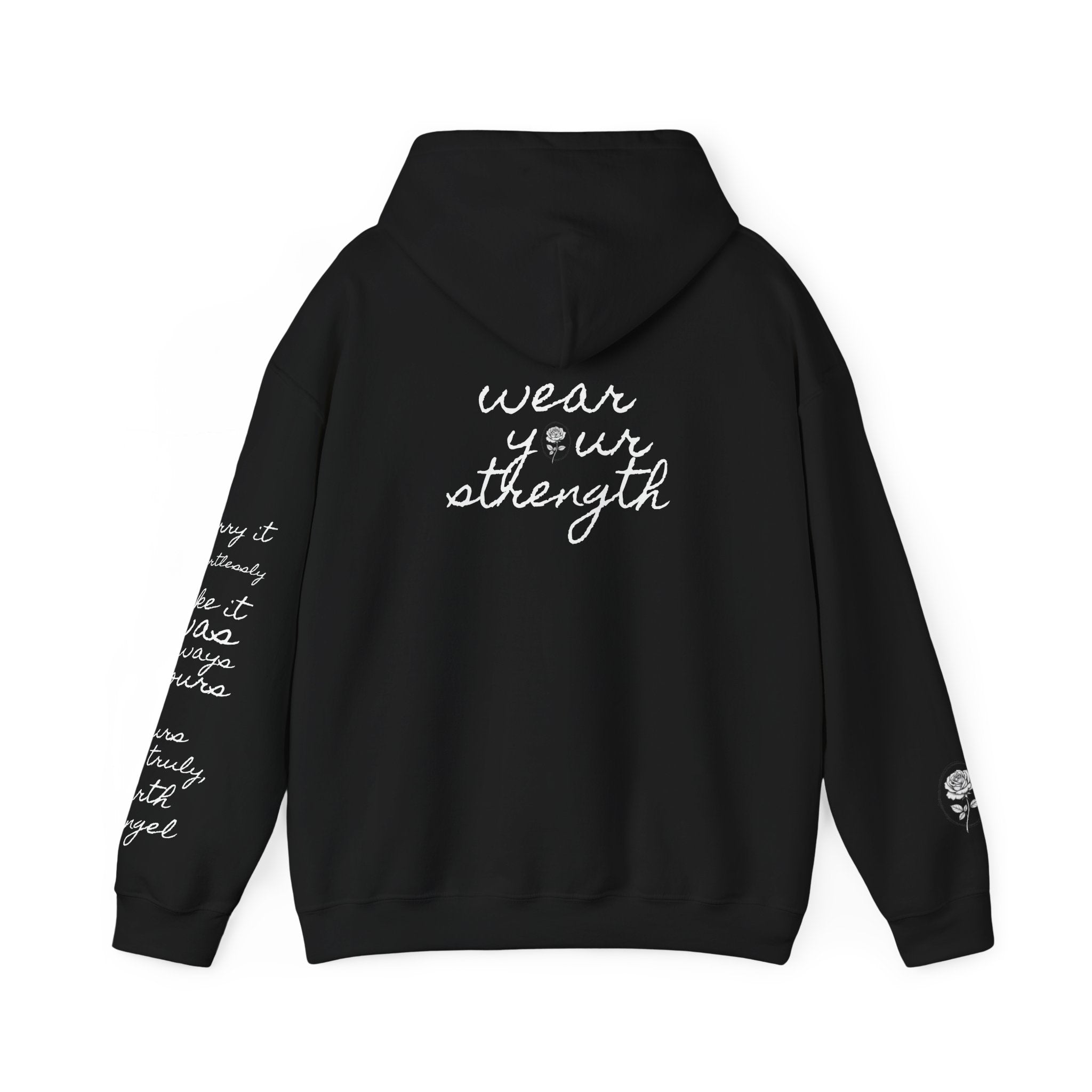 Wear your Strength-Radiate | Miracle of Roses Hoodie