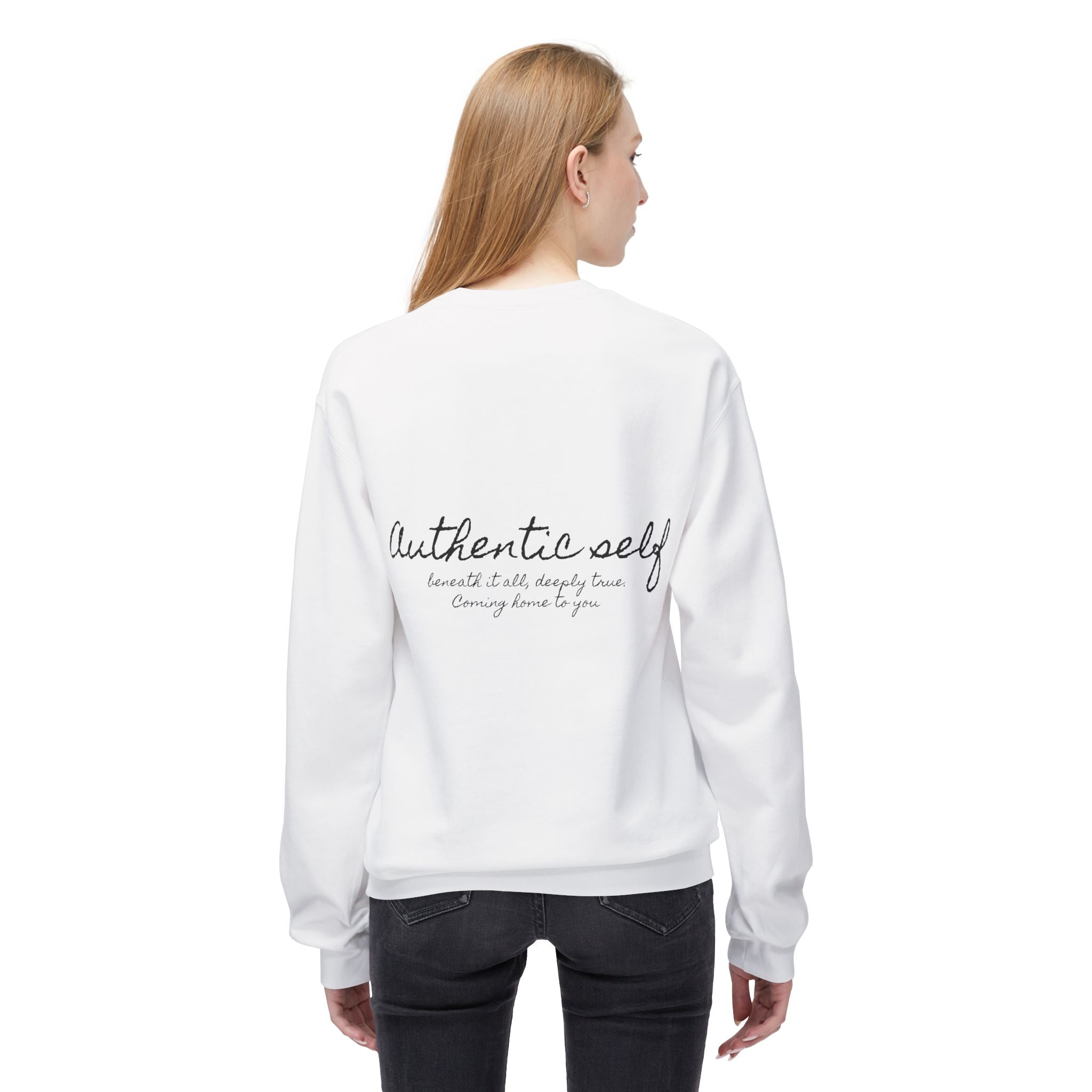Authentic Self | Miracle of Roses Crewneck Sweatshirt