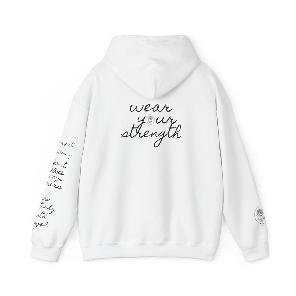 Wear your Strength-Radiate | Miracle of Roses Hoodie