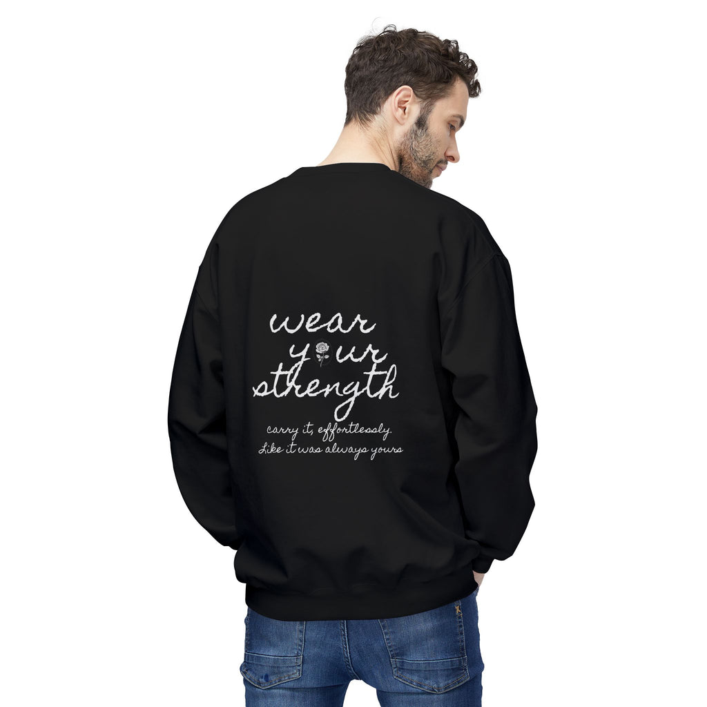 Wear your Strength | Miracle of Roses Crewneck Sweatshirt