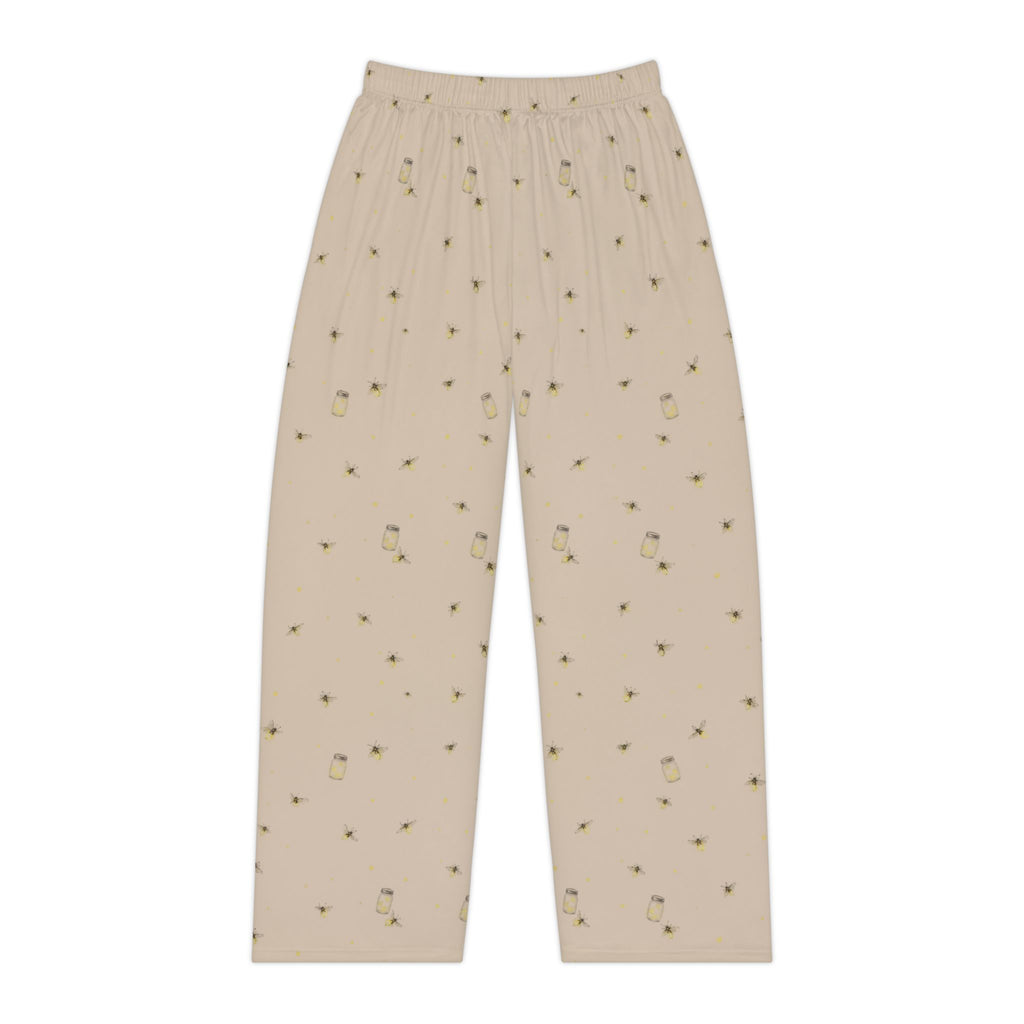 Lanterns of the Garden | Miracle of Roses Pajama Pants-Sand