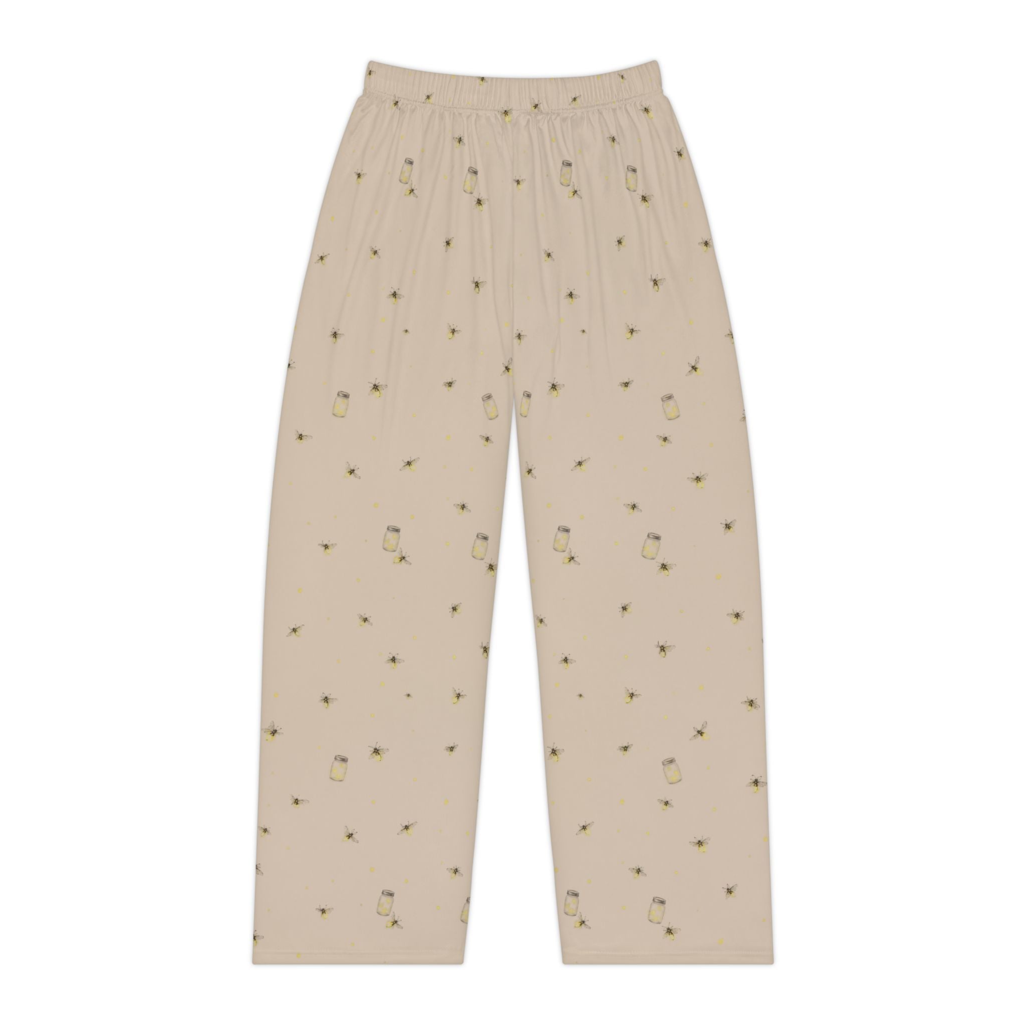 Lanterns of the Garden | Miracle of Roses Pajama Pants-Sand
