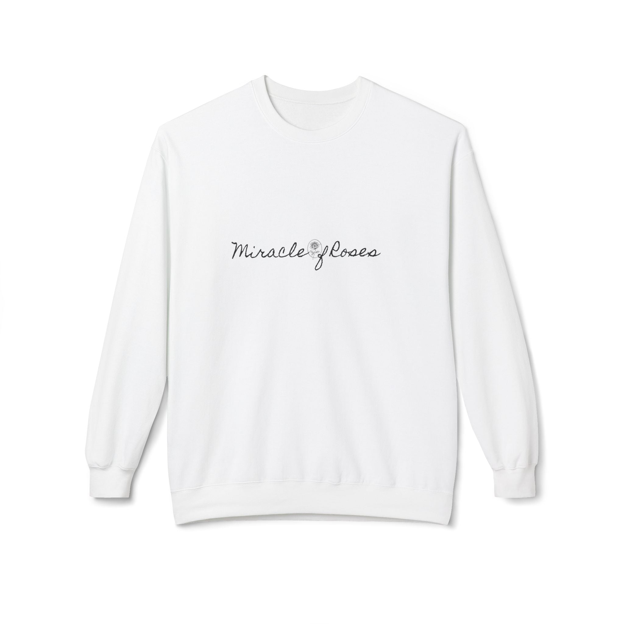 Be the Miracle | Miracle of Roses Crewneck Sweatshirt