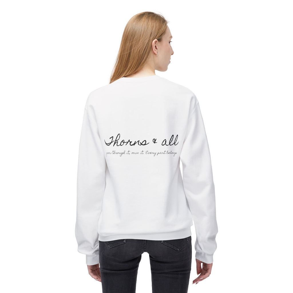 Thorns & All | Miracle of Roses Crewneck Sweatshirt