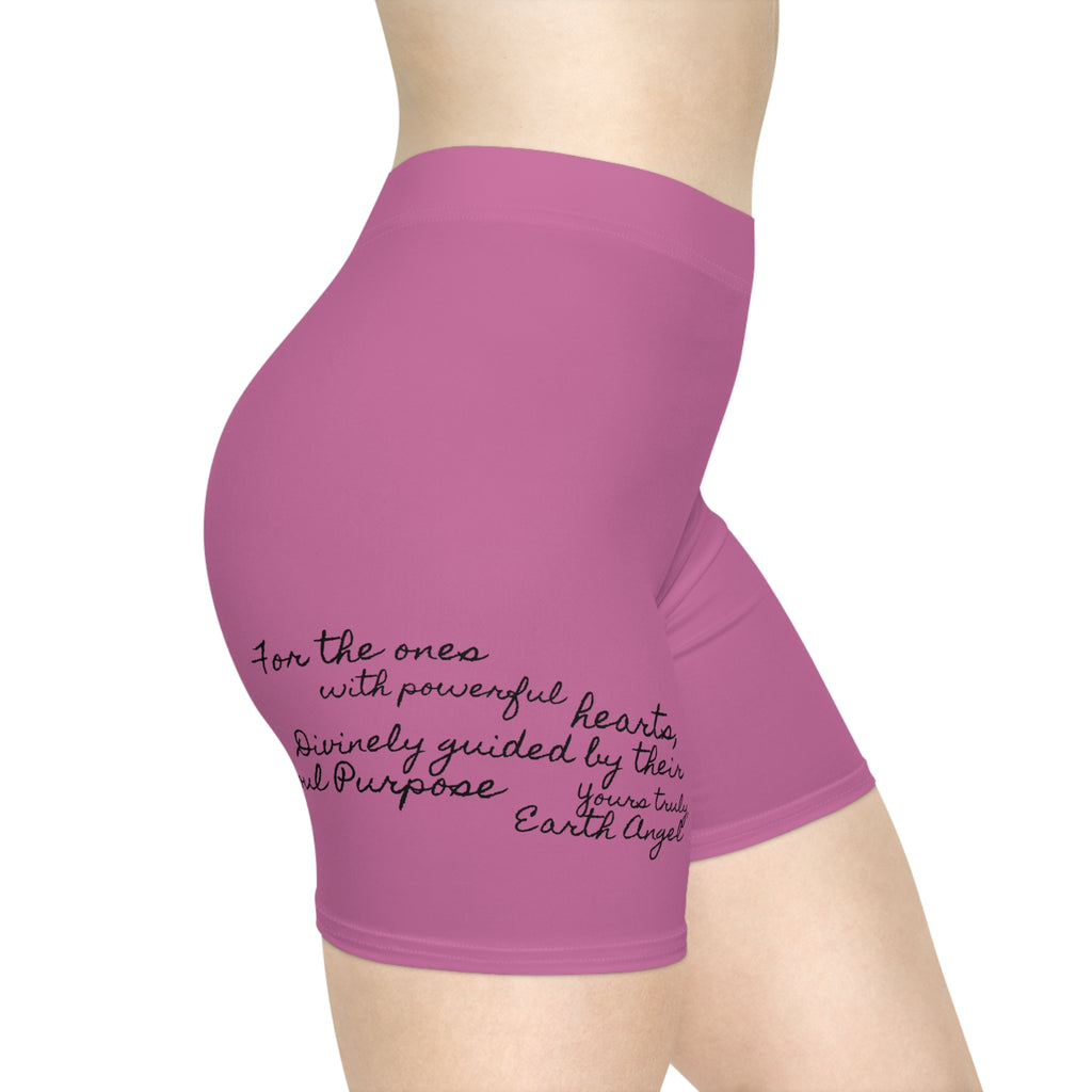 Soul Purpose | Miracle of Roses Biker Shorts