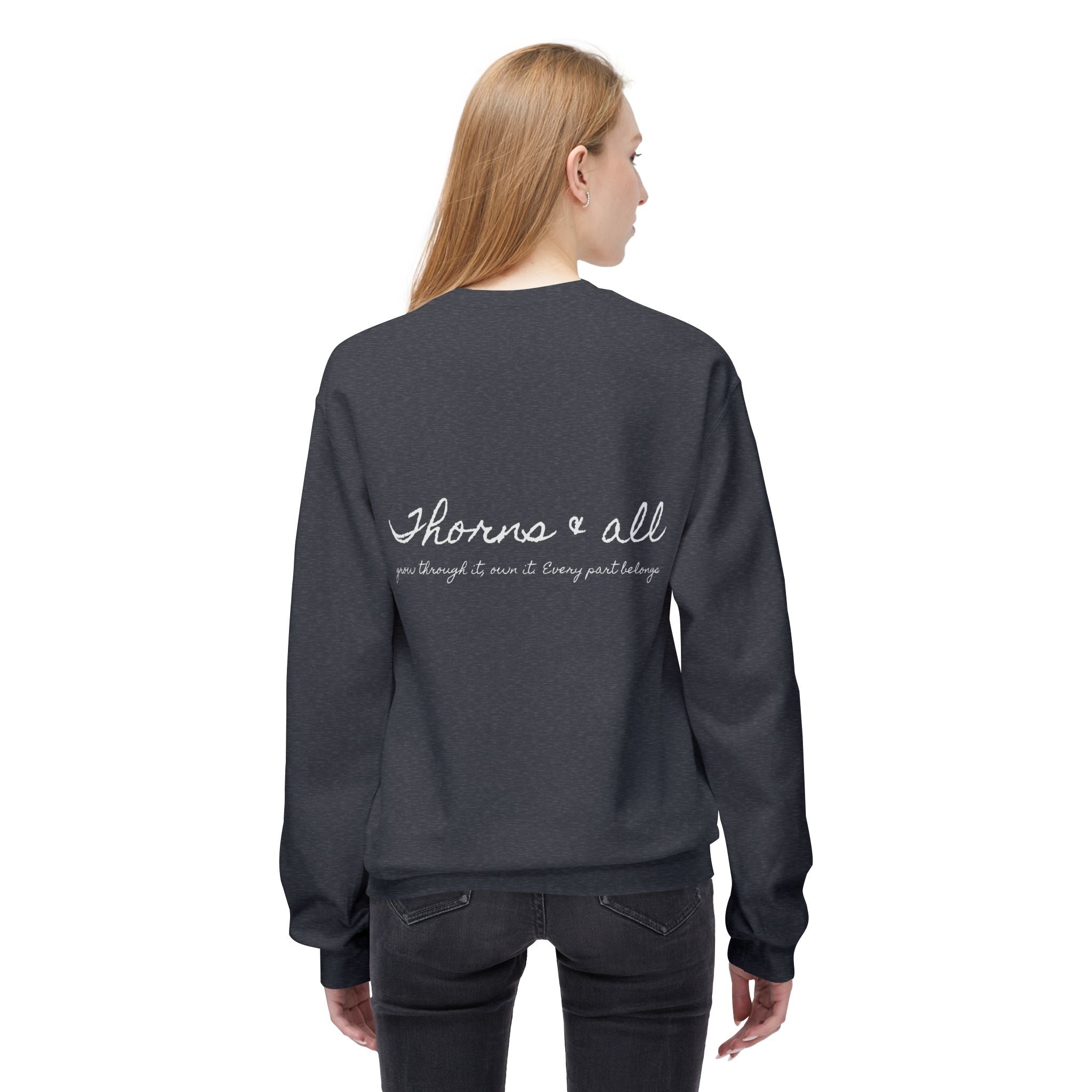 Thorns & All | Miracle of Roses Crewneck Sweatshirt