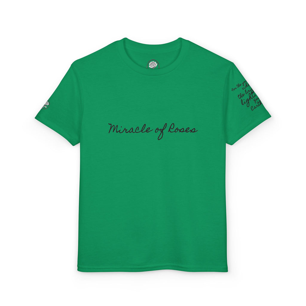 Earth Angel Brightest Light | Miracle of Roses Youth Tee