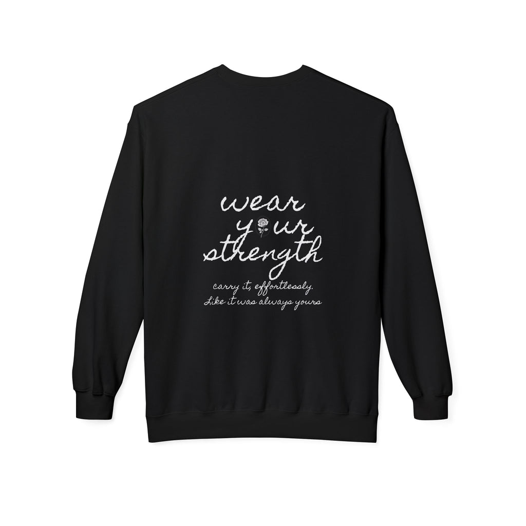 Wear your Strength | Miracle of Roses Crewneck Sweatshirt