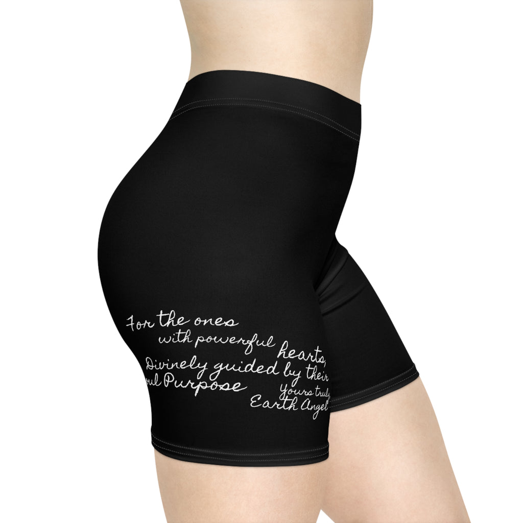 Soul Purpose | Miracle of Roses Biker Shorts
