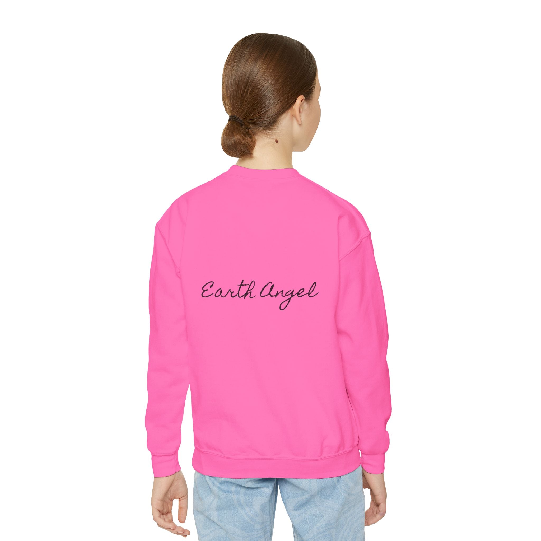 Earth Angel | Miracle of Roses Youth Crewneck Sweatshirt