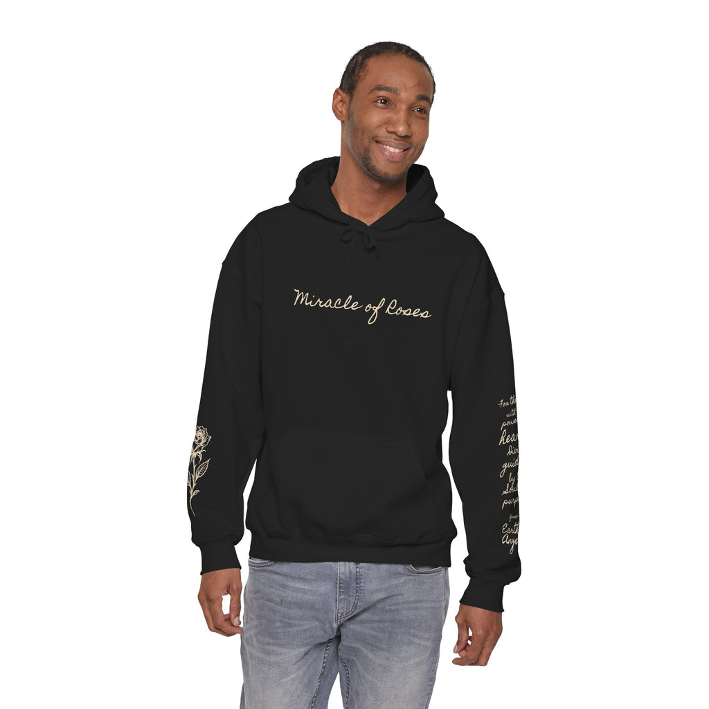 Divinely Guided Purpose | Miracle of Roses Hoodie