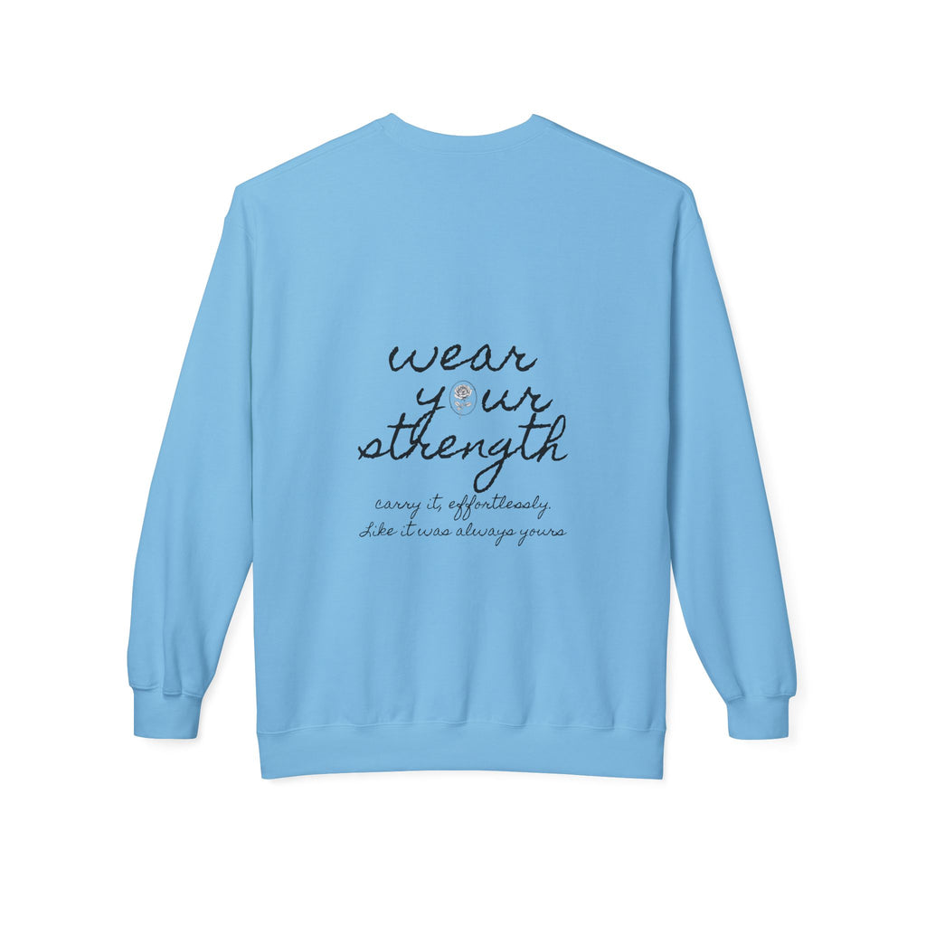 Wear your Strength | Miracle of Roses Crewneck Sweatshirt