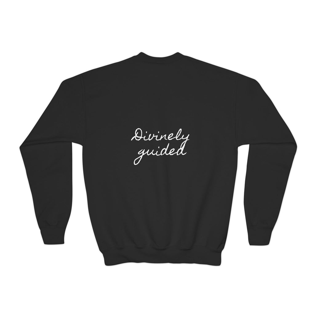 Divinely Guided | Miracle of Roses Youth Crewneck Sweatshirt