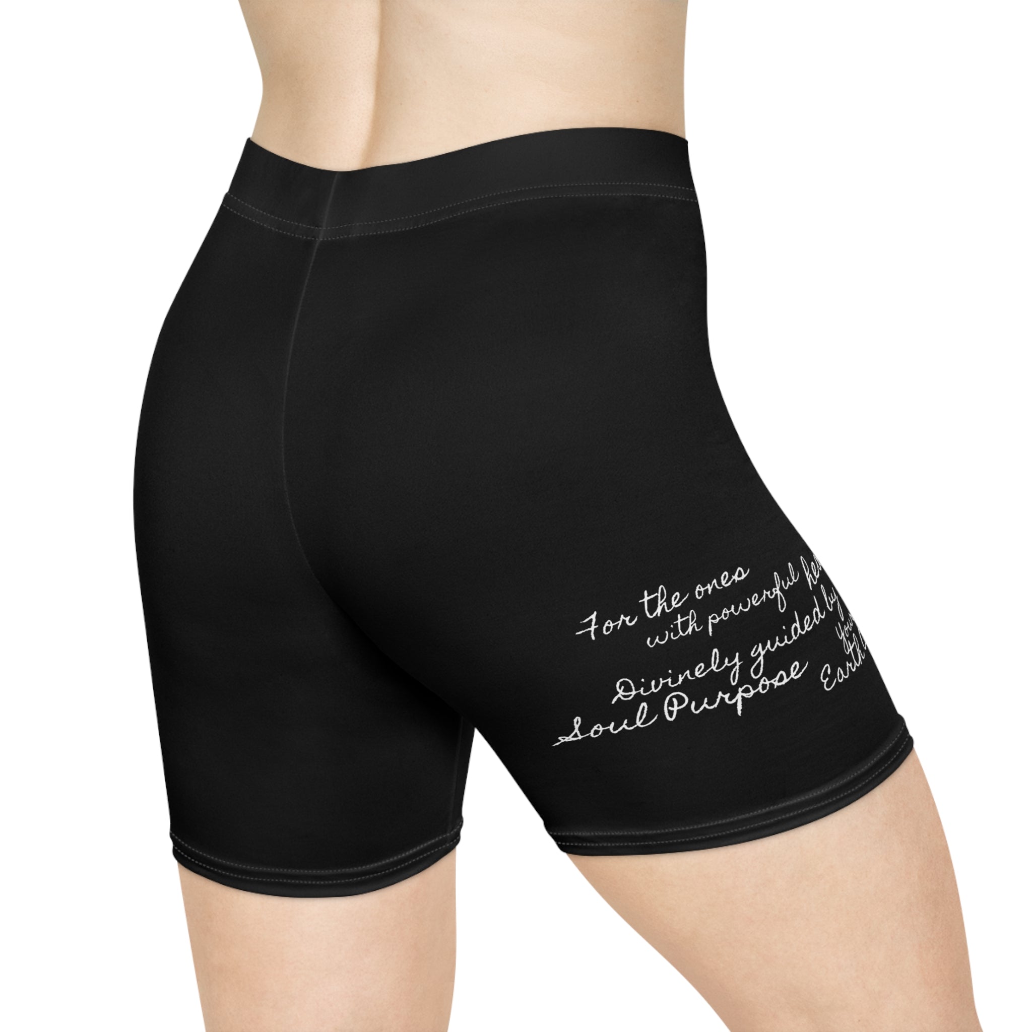 Soul Purpose | Miracle of Roses Biker Shorts