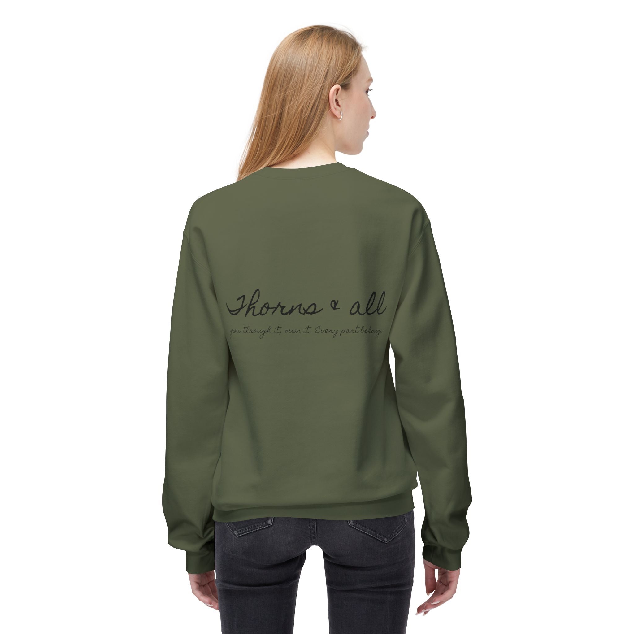 Thorns & All | Miracle of Roses Crewneck Sweatshirt