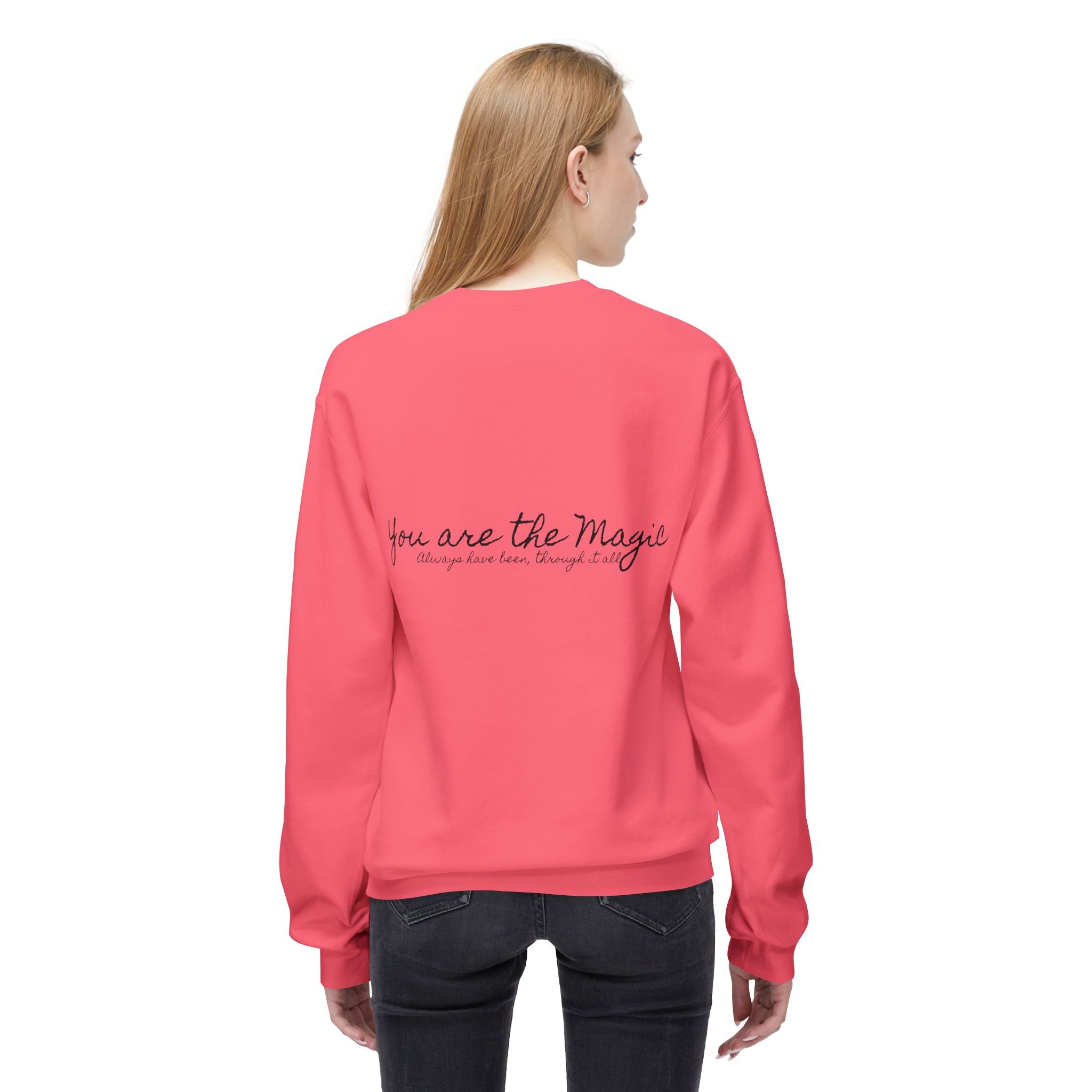 You are the Magic | Miracle of Roses Crewneck Sweatshirt