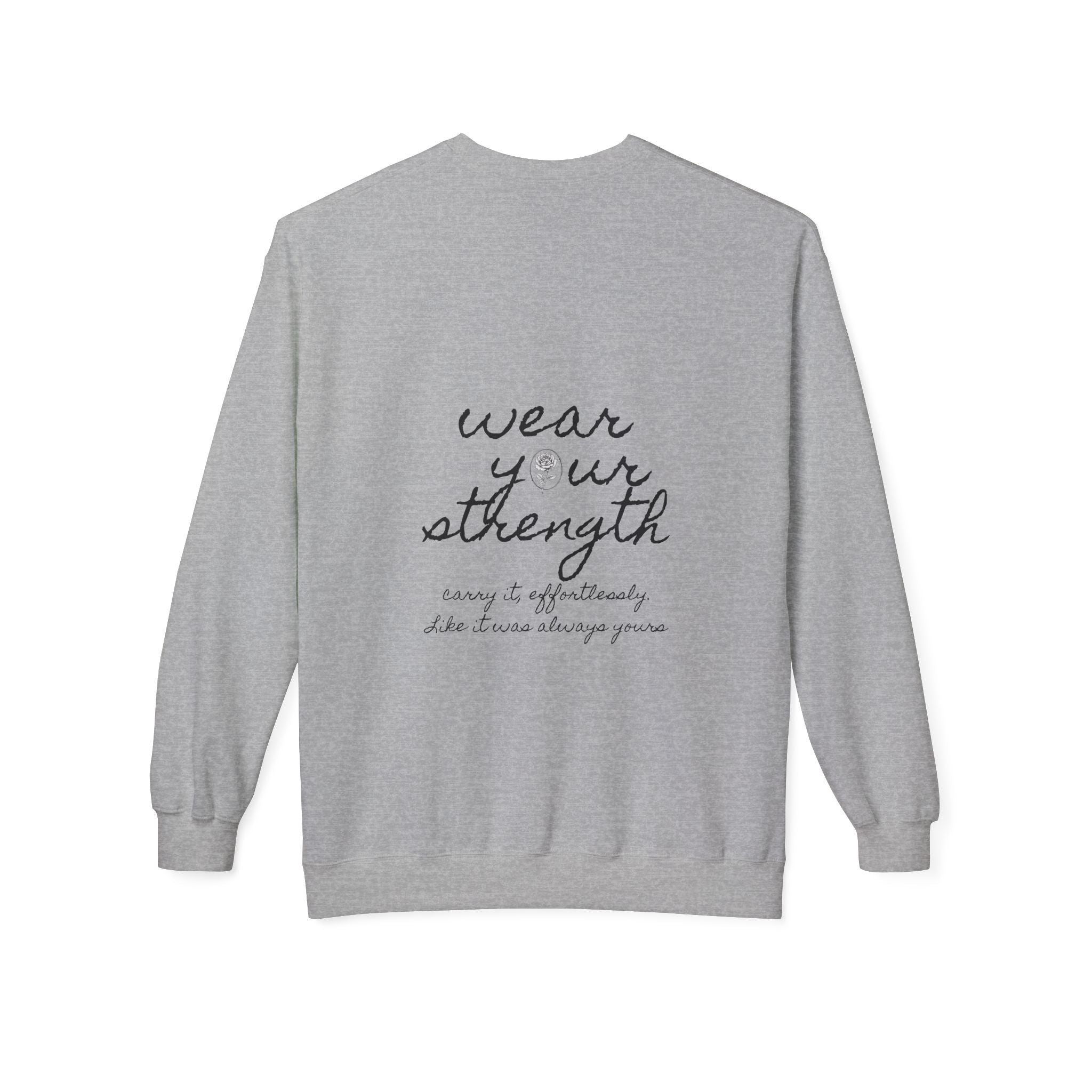 Wear your Strength | Miracle of Roses Crewneck Sweatshirt