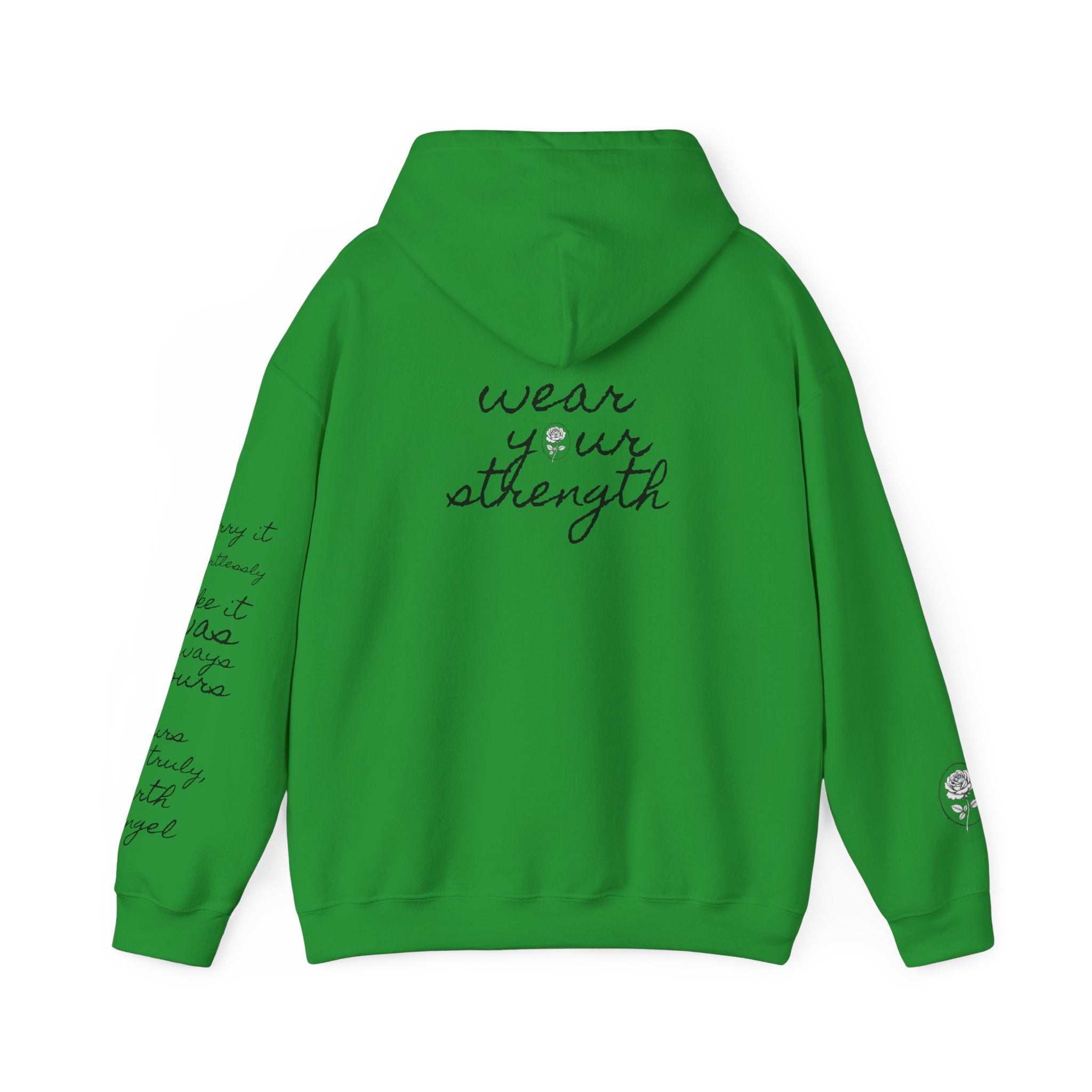 Wear your Strength-Radiate | Miracle of Roses Hoodie