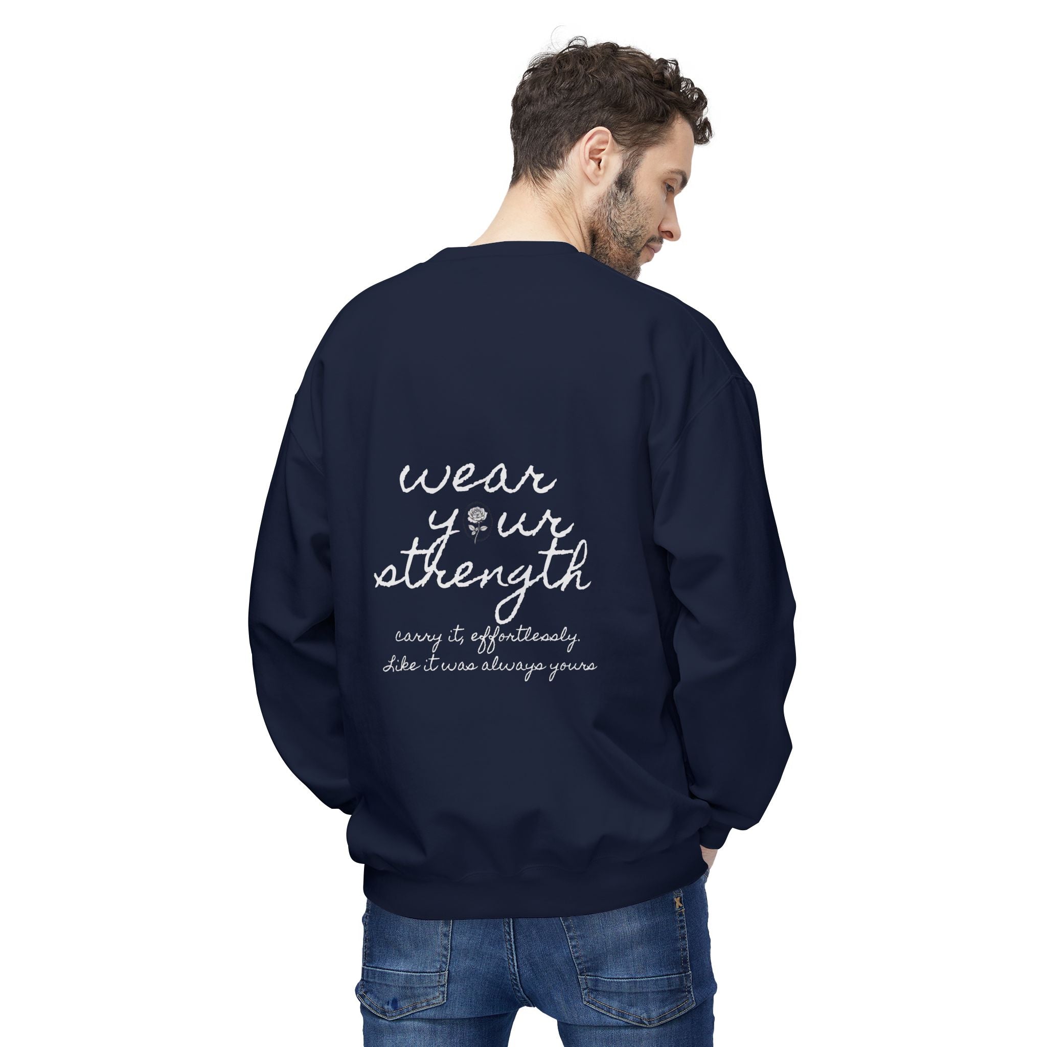 Wear your Strength | Miracle of Roses Crewneck Sweatshirt