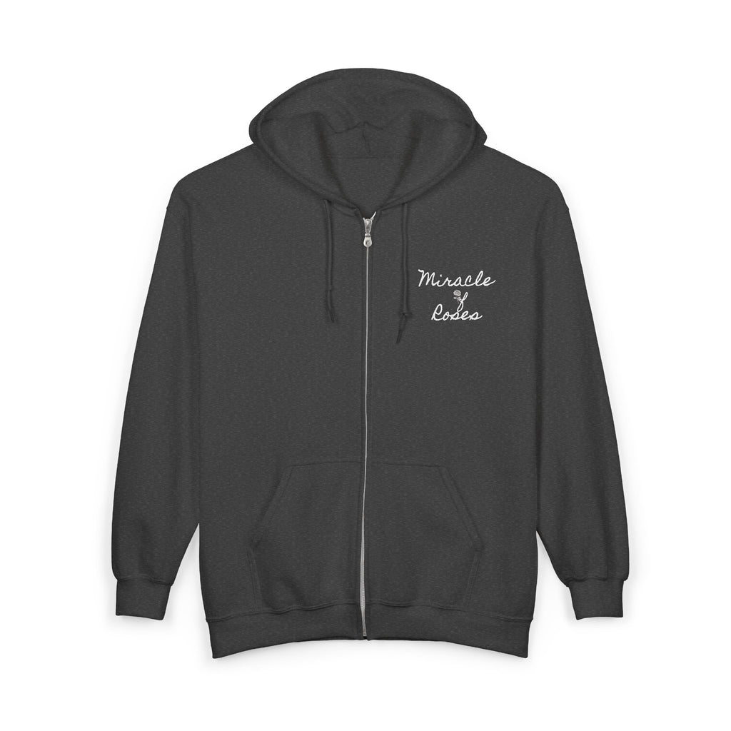 Authentic Self | Miracle of Roses Full Zip Hoodie