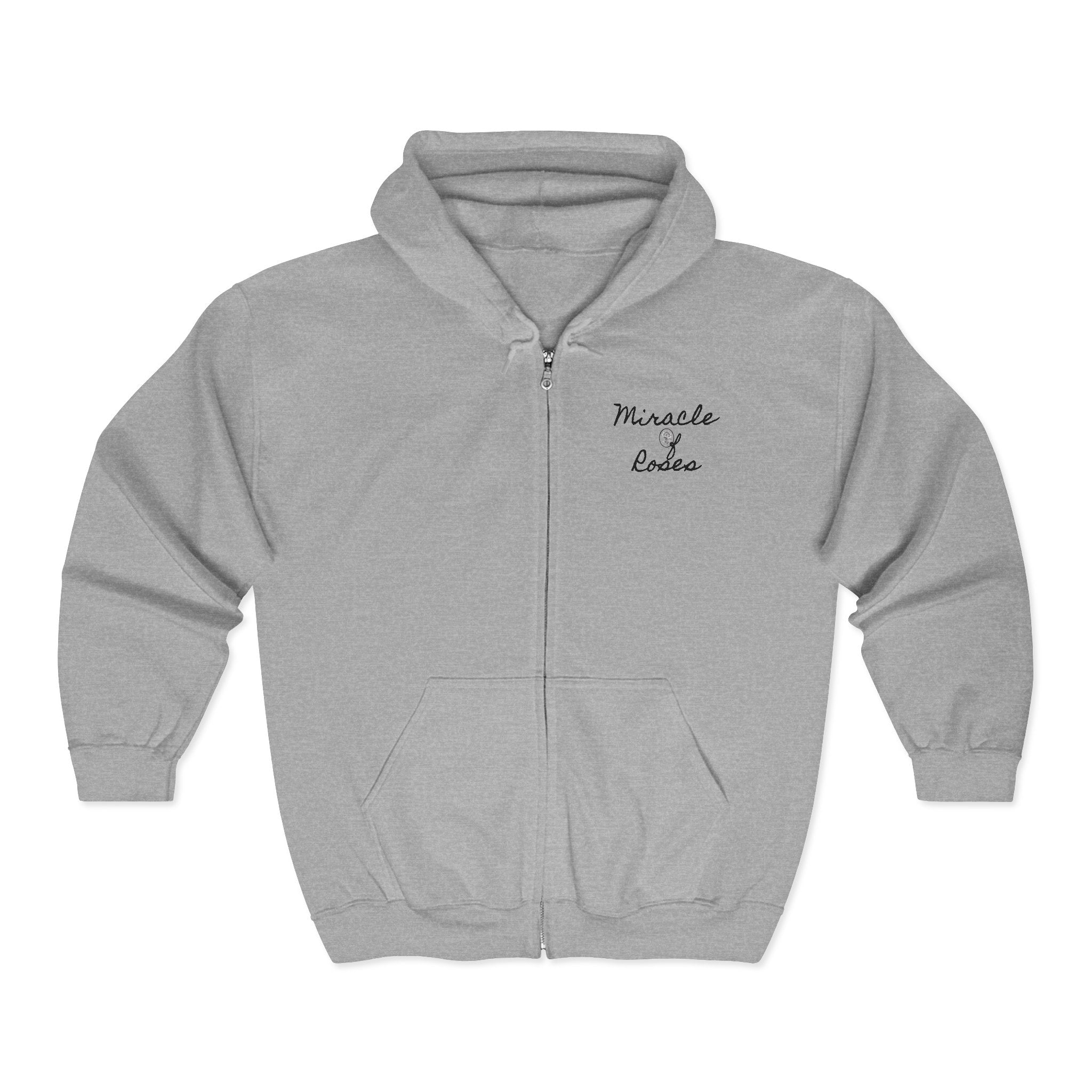 Divinely Guided | Miracle of Roses Full Zip Hoodie