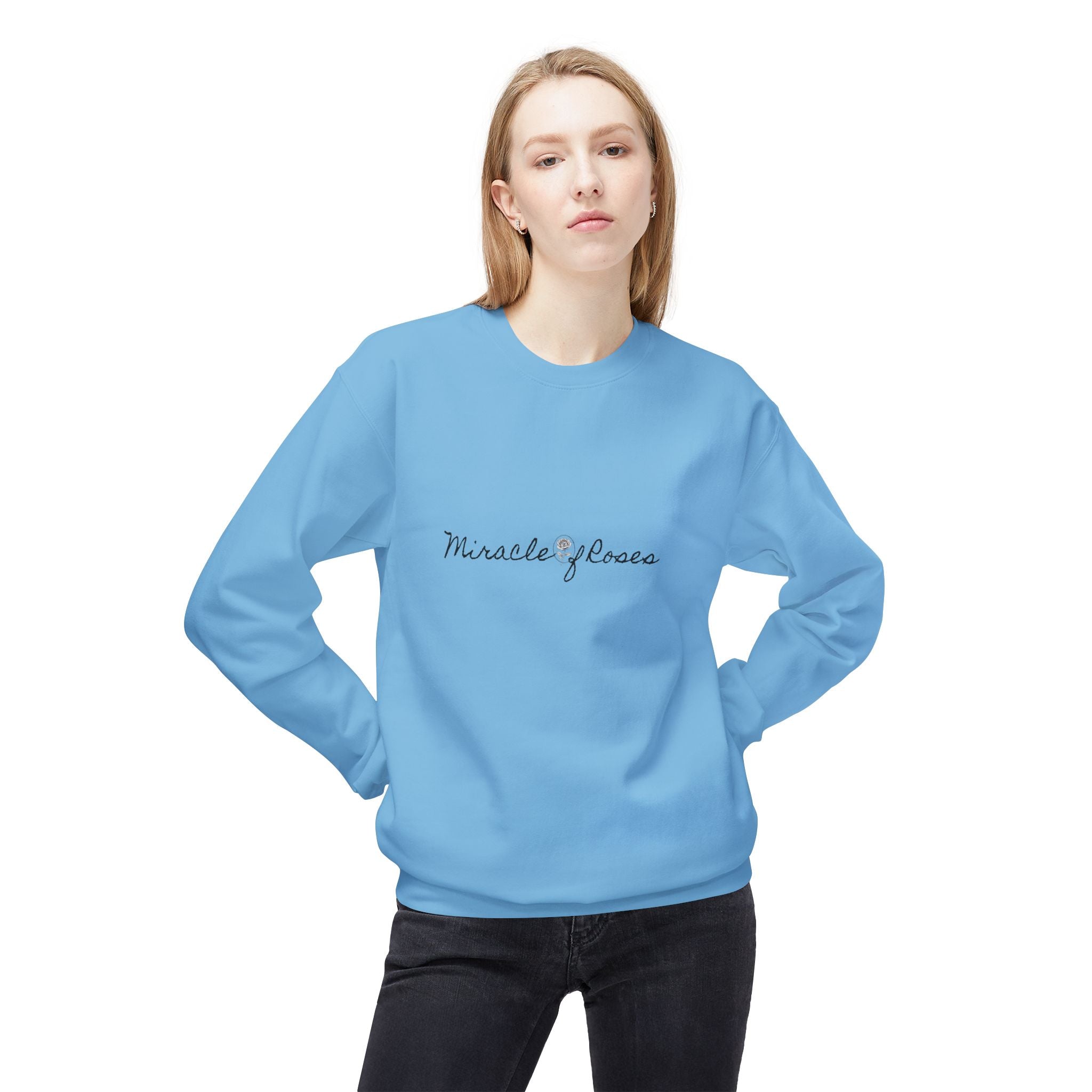 MOR of you | Miracle of Roses Crewneck Sweatshirt