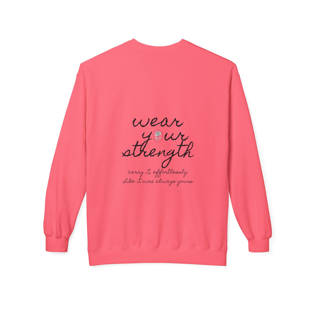 Wear your Strength | Miracle of Roses Crewneck Sweatshirt