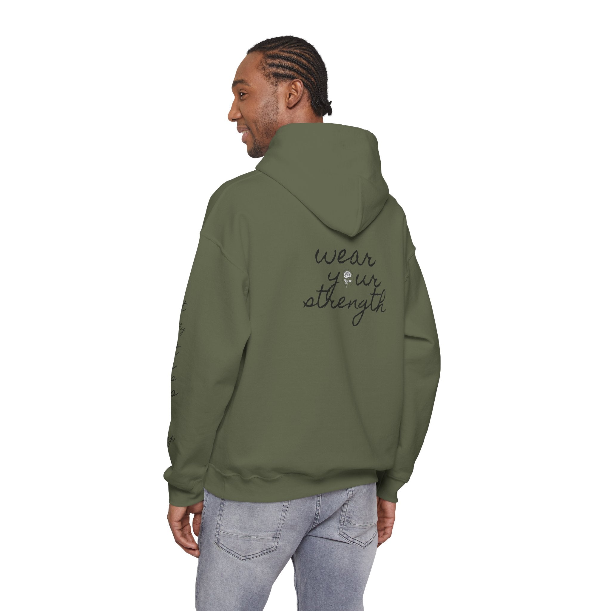 Wear your Strength-Radiate | Miracle of Roses Hoodie