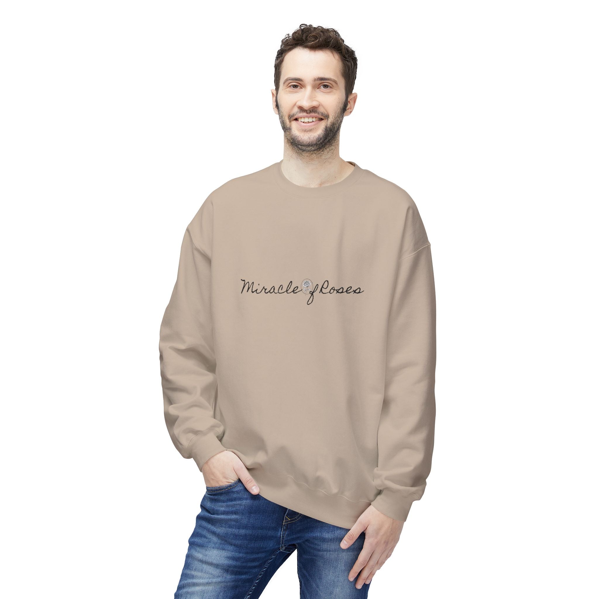 Thorns & All | Miracle of Roses Crewneck Sweatshirt