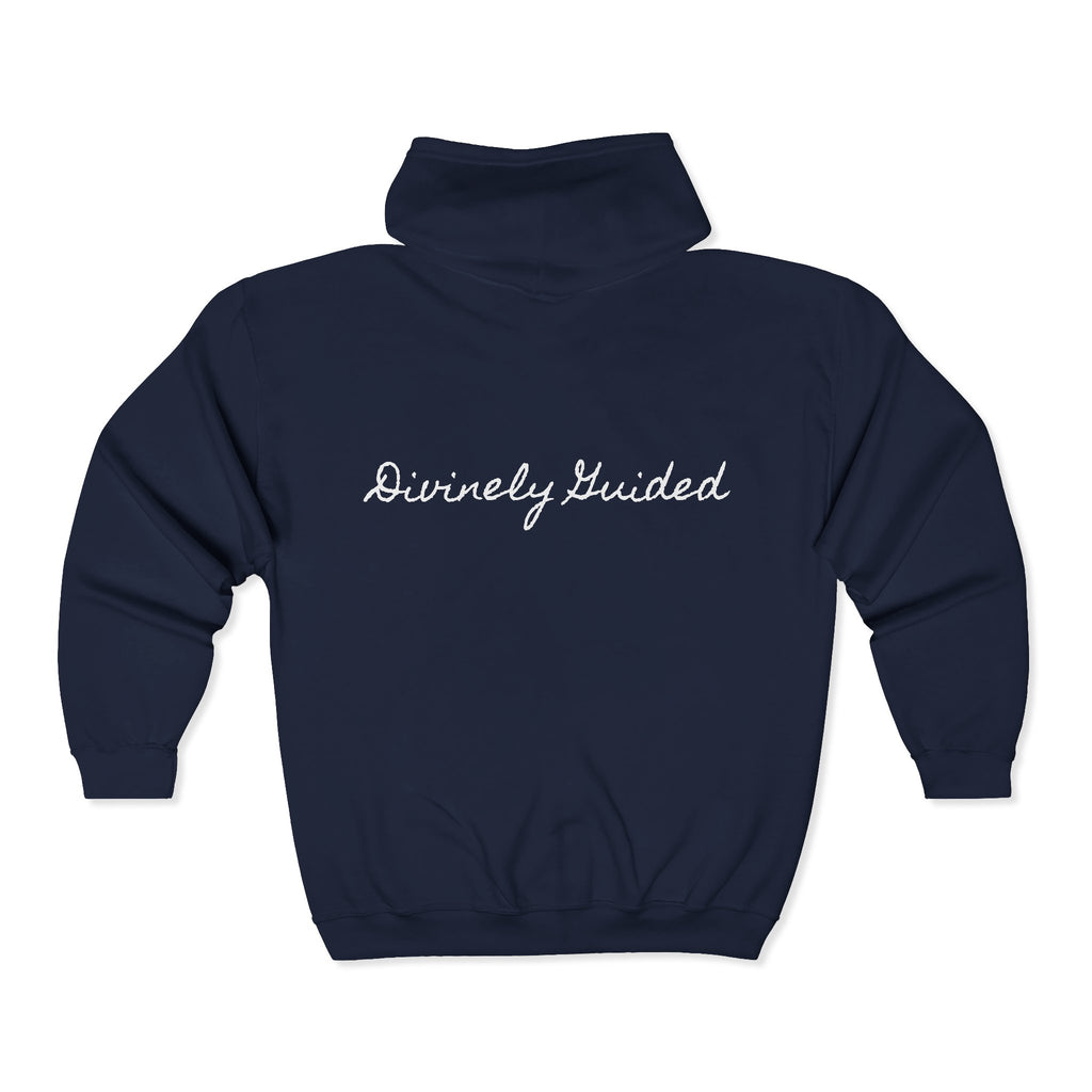 Divinely Guided | Miracle of Roses Full Zip Hoodie