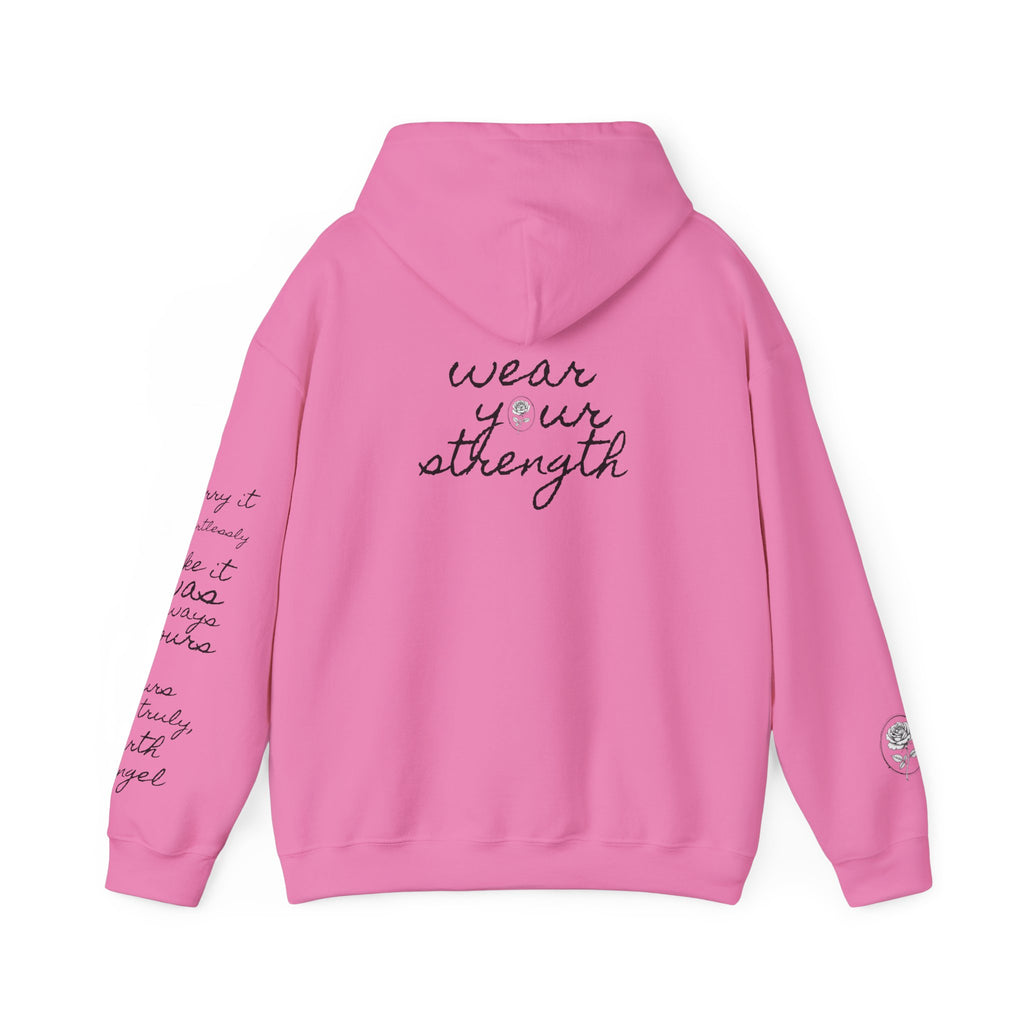 Wear your Strength-Radiate | Miracle of Roses Hoodie
