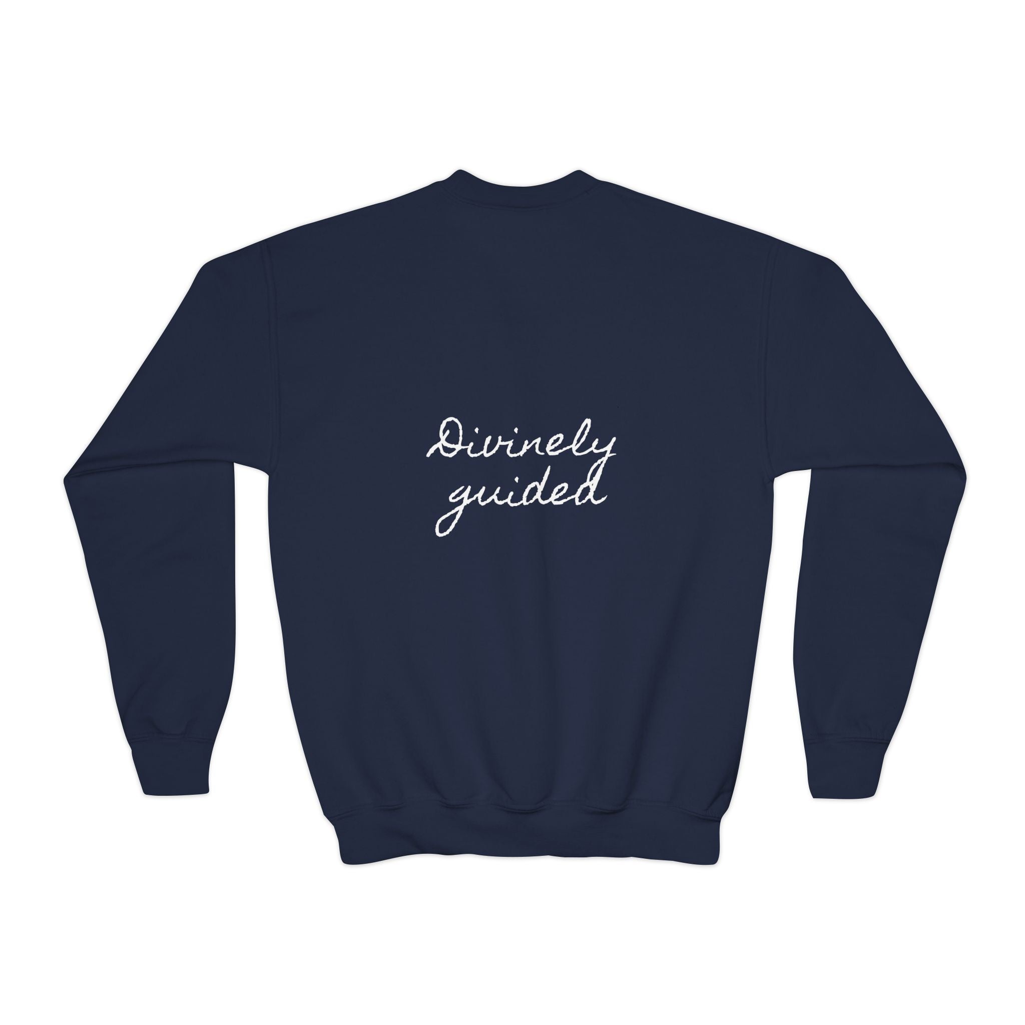 Divinely Guided | Miracle of Roses Youth Crewneck Sweatshirt