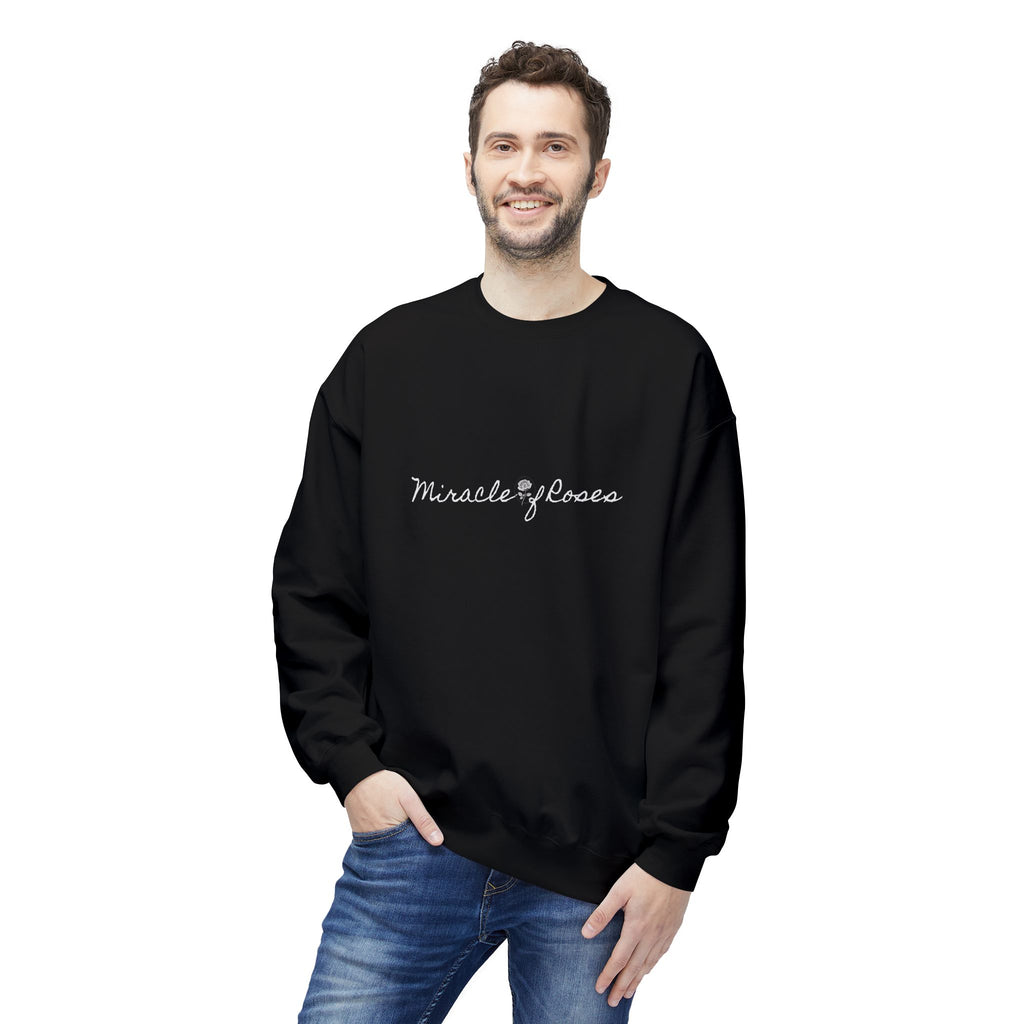 Wear your Strength | Miracle of Roses Crewneck Sweatshirt