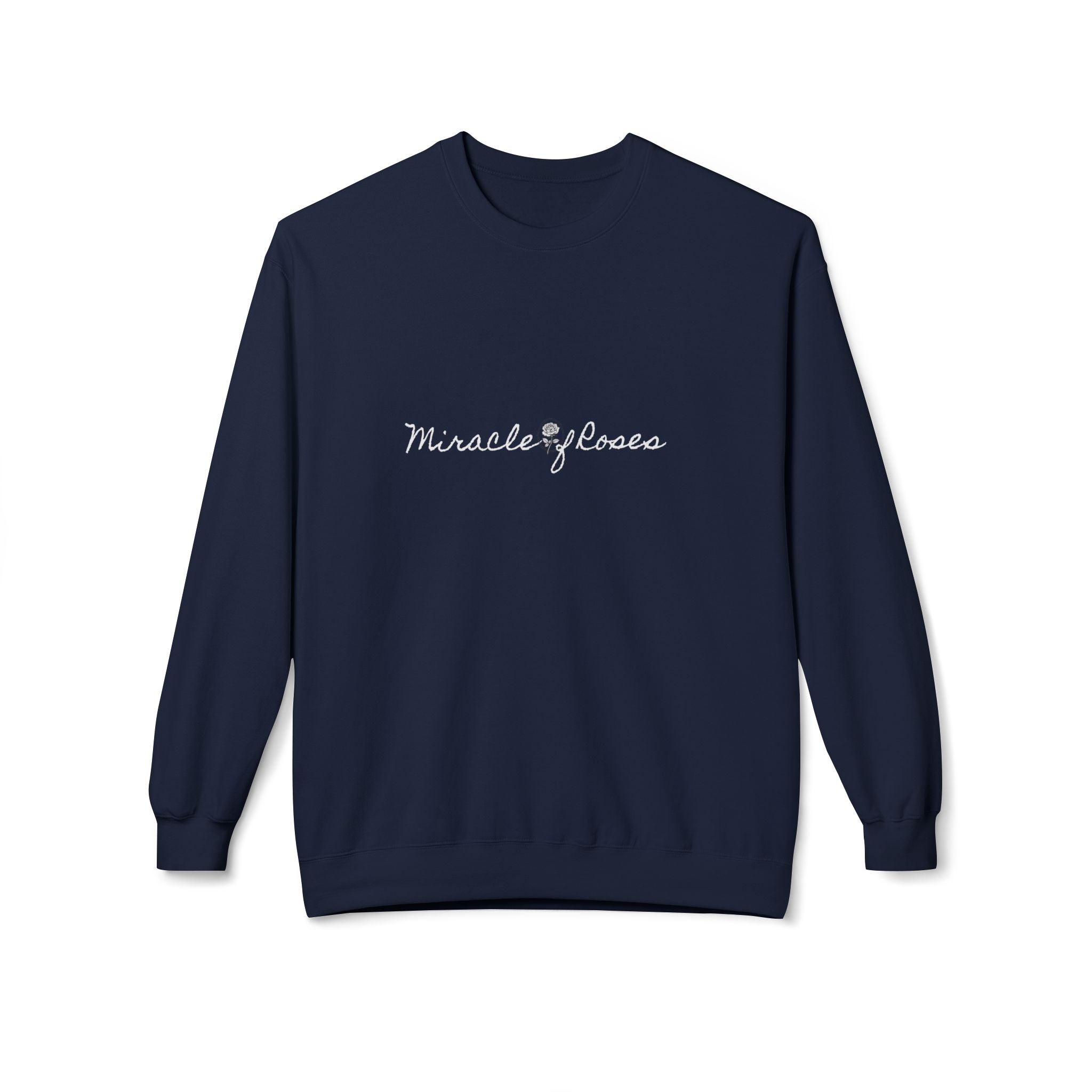 Be the Miracle | Miracle of Roses Crewneck Sweatshirt