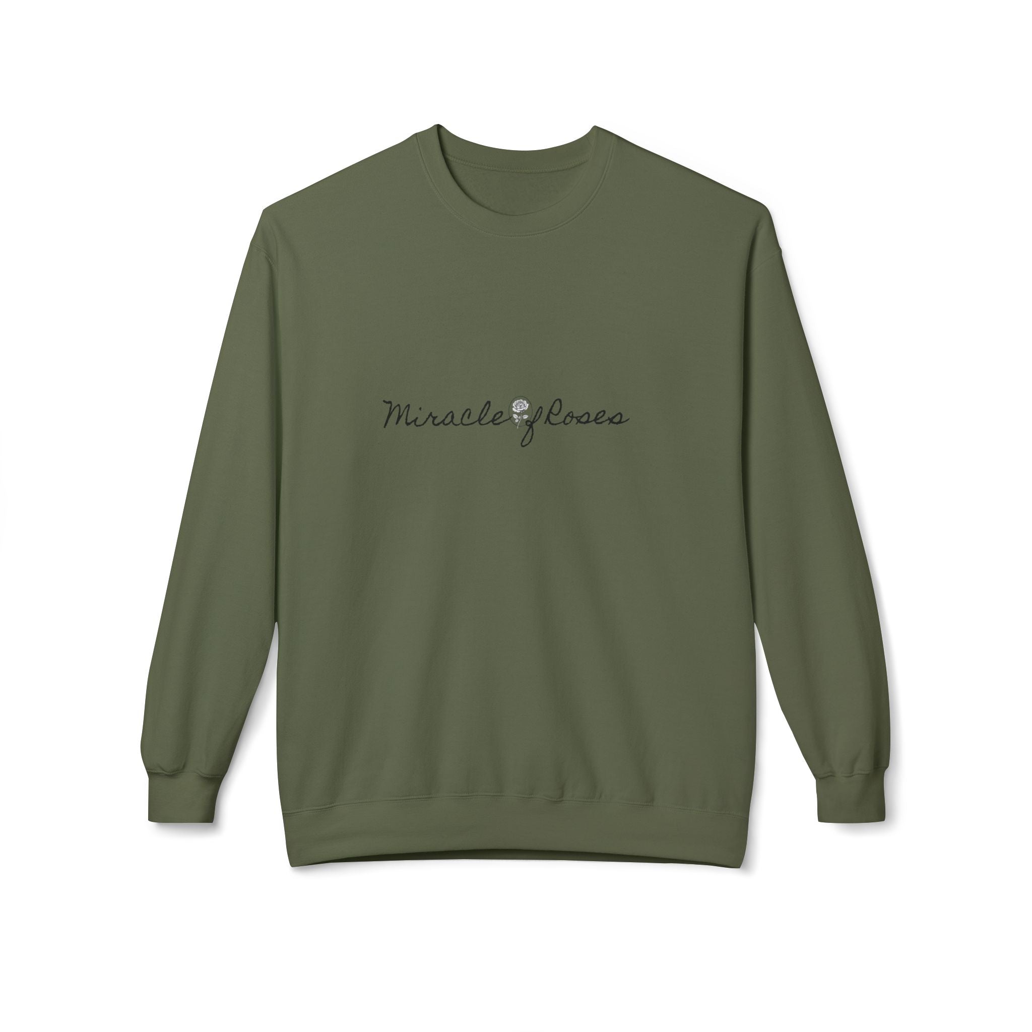 Authentic Self | Miracle of Roses Crewneck Sweatshirt