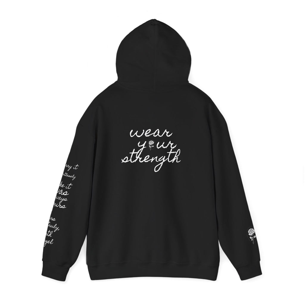 Wear your Strength-Radiate | Miracle of Roses Hoodie