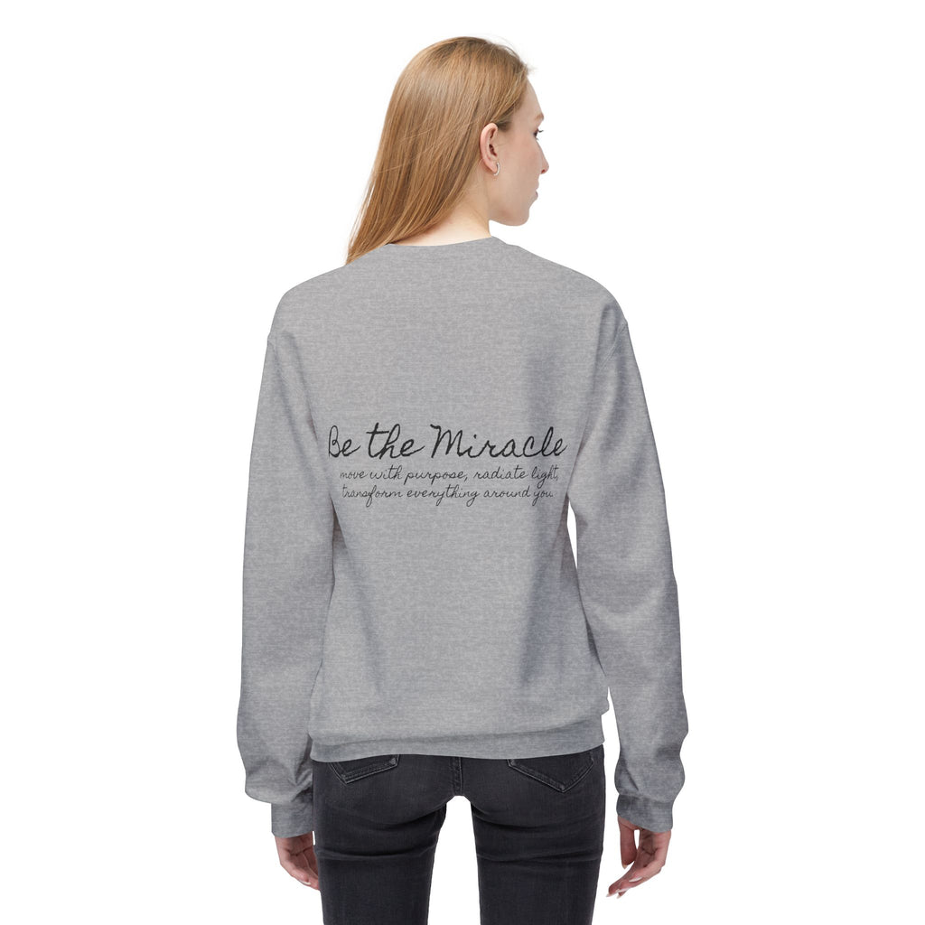 Be the Miracle | Miracle of Roses Crewneck Sweatshirt