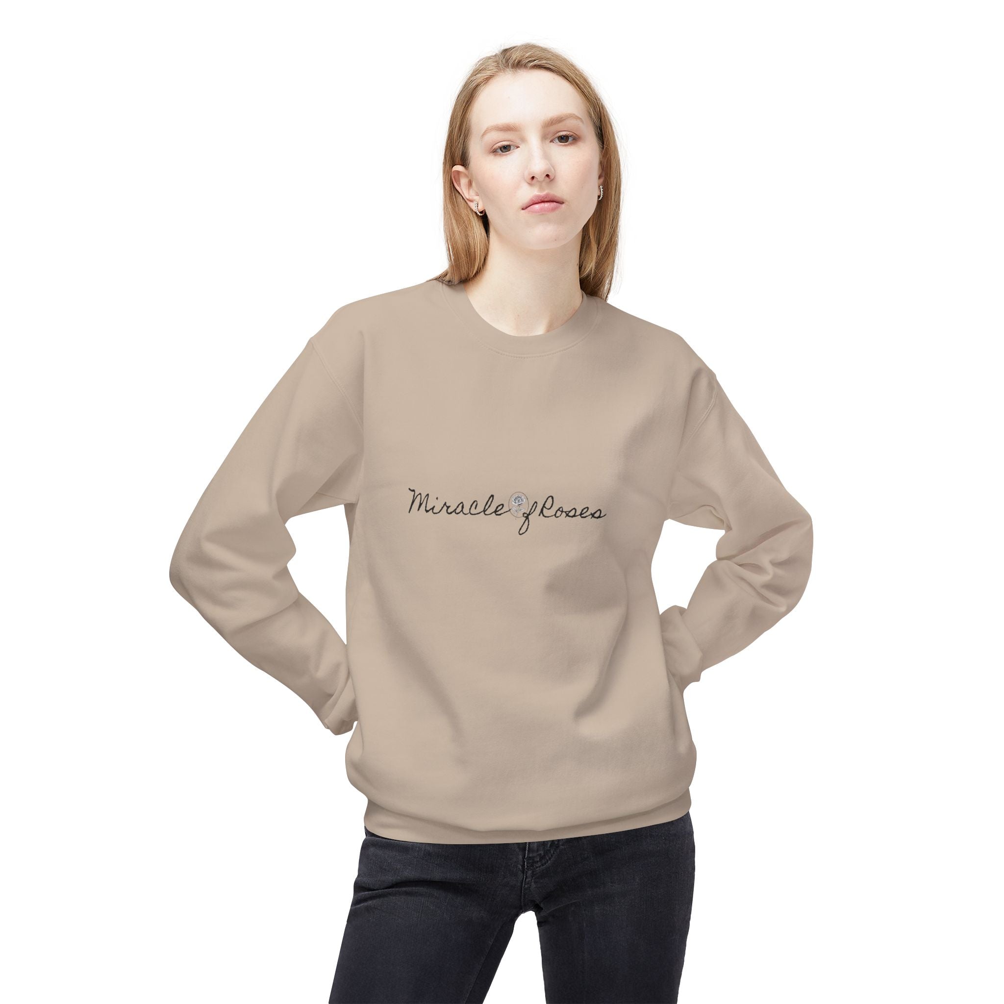 MOR of you | Miracle of Roses Crewneck Sweatshirt