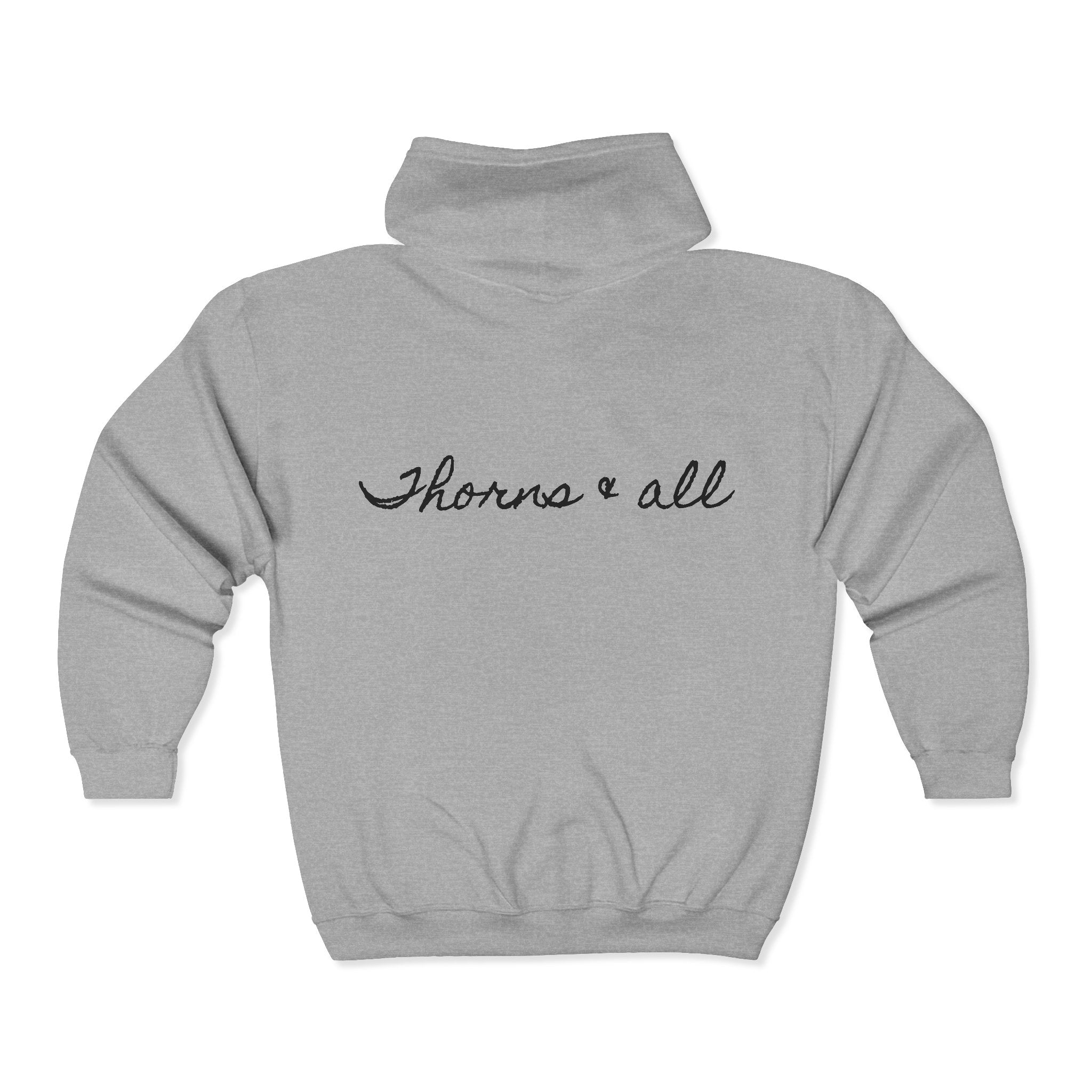 Thorns & All | Miracle of Roses Full Zip Hoodie