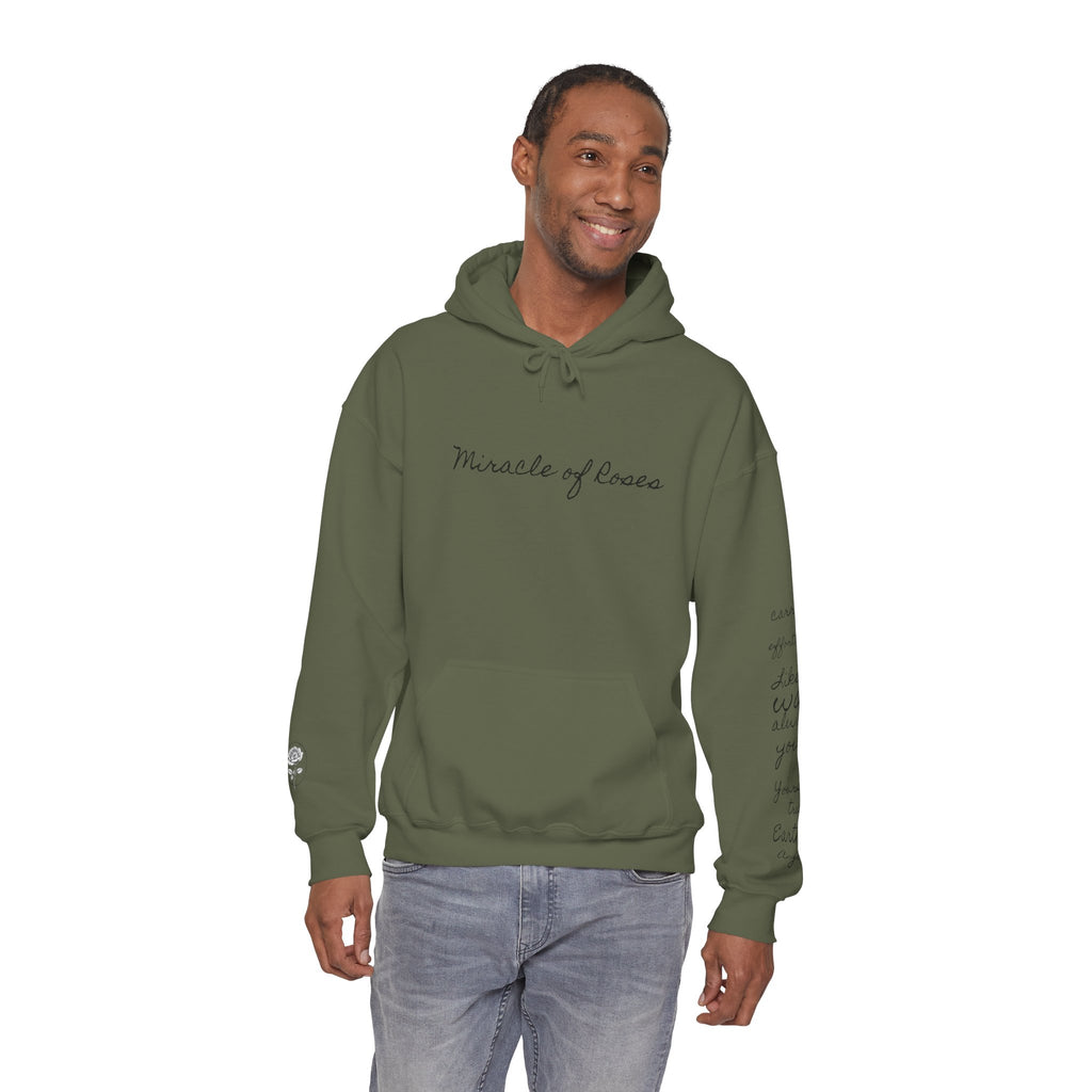 Wear your Strength-Radiate | Miracle of Roses Hoodie