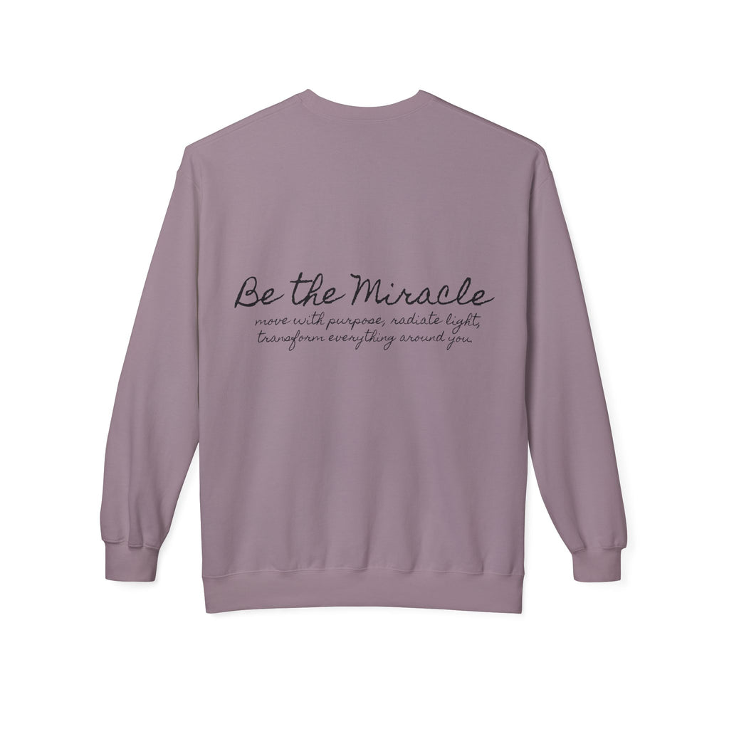 Be the Miracle | Miracle of Roses Crewneck Sweatshirt