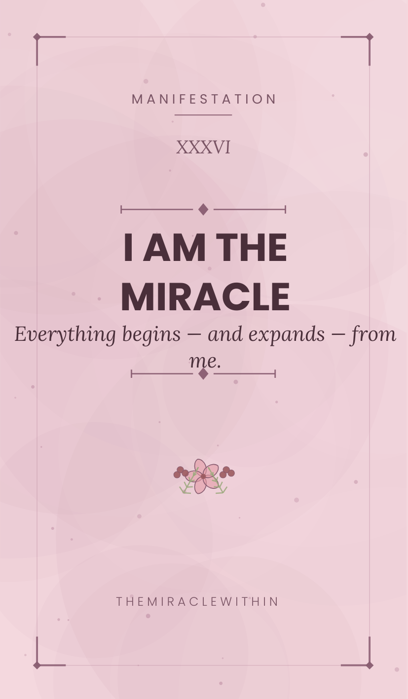The Miracle Within
