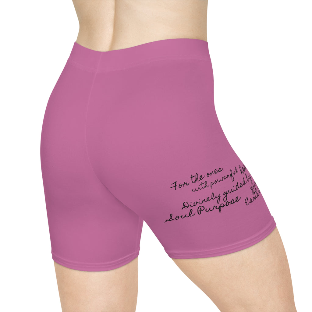 Soul Purpose | Miracle of Roses Biker Shorts