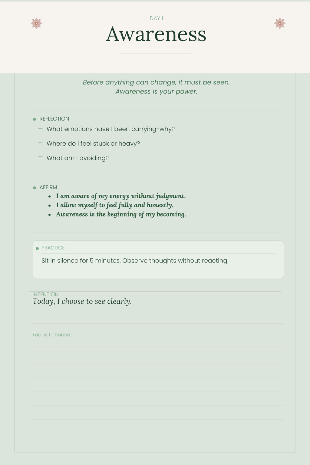 Transmute & Align - A 7-Day Soul Reset