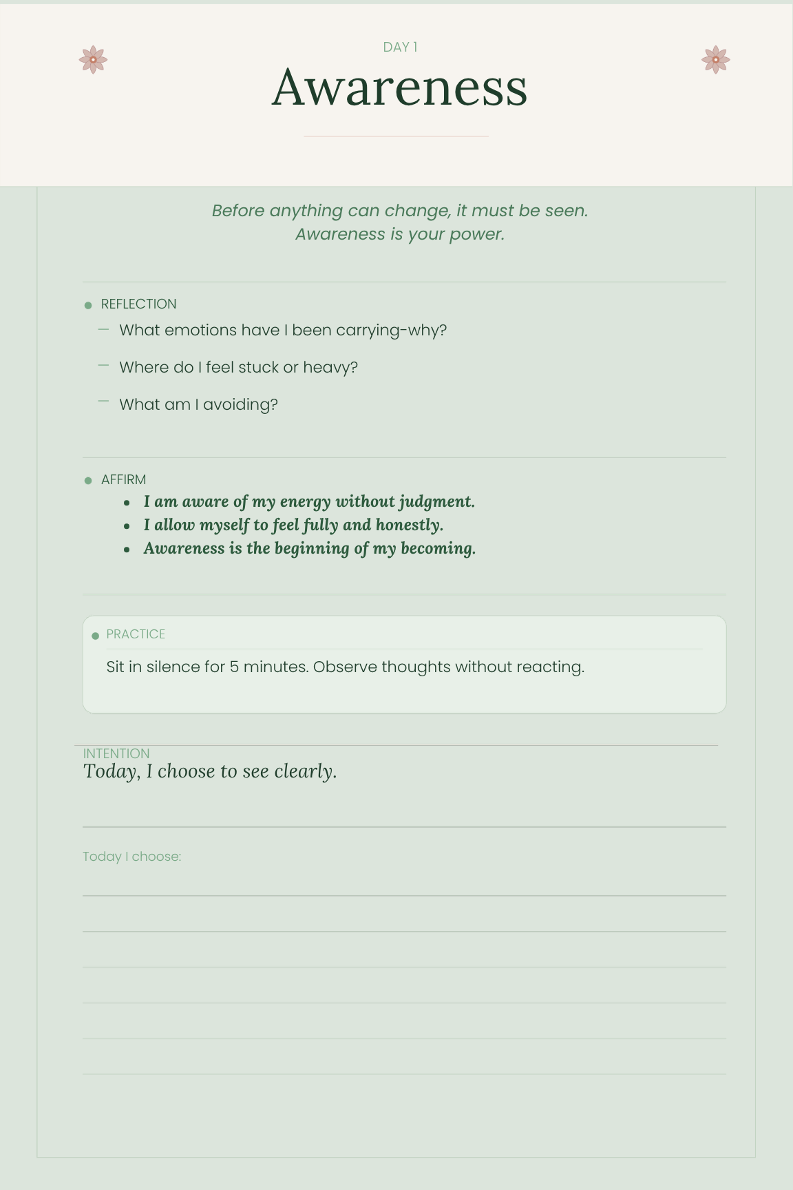 Transmute & Align - A 7-Day Soul Reset