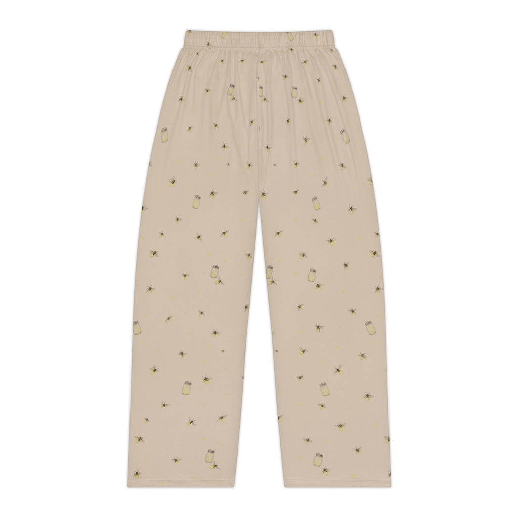 Lanterns of the Garden | Miracle of Roses Pajama Pants-Sand