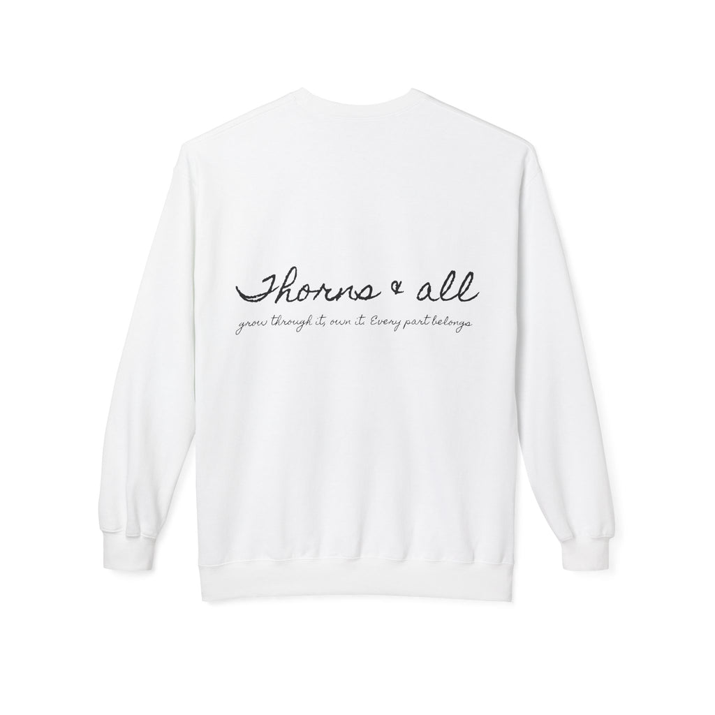 Thorns & All | Miracle of Roses Crewneck Sweatshirt