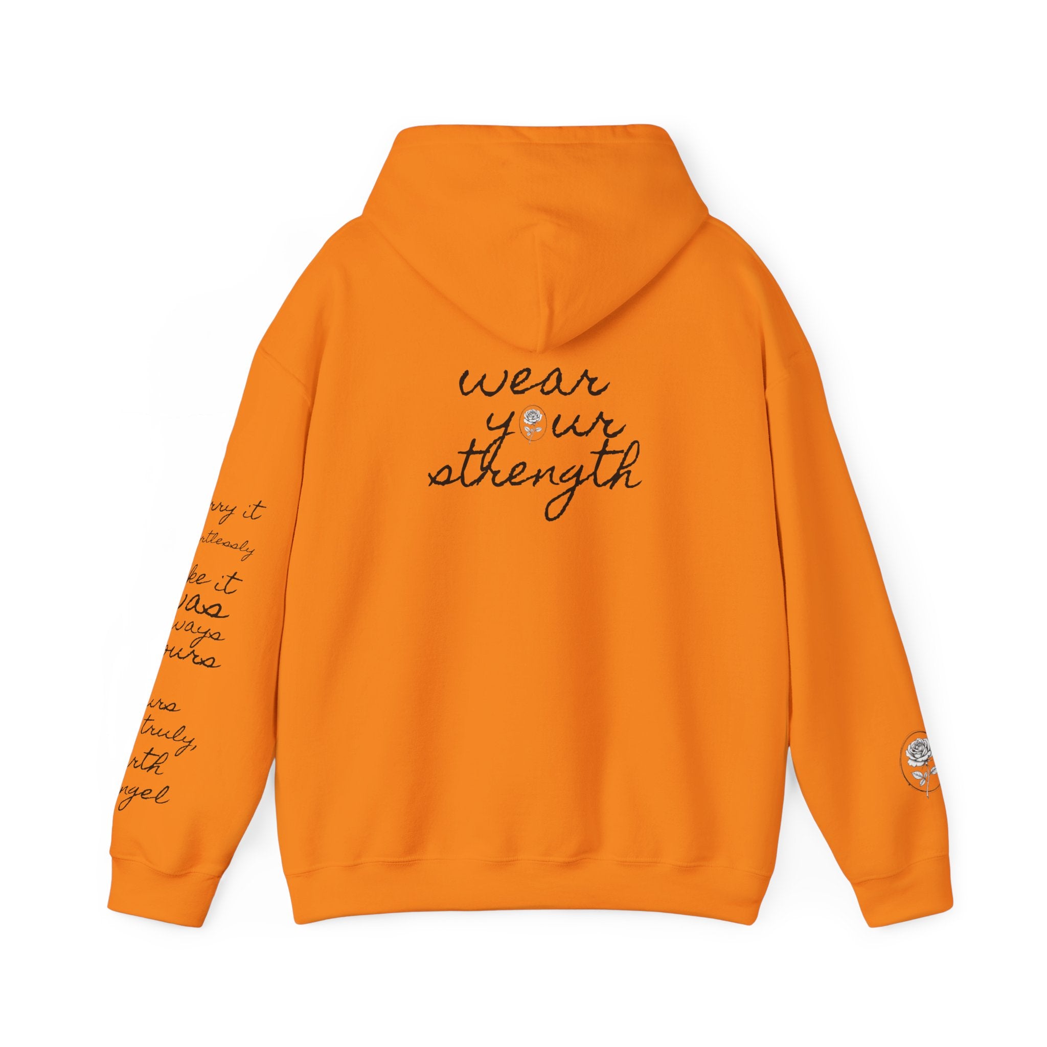 Wear your Strength-Radiate | Miracle of Roses Hoodie